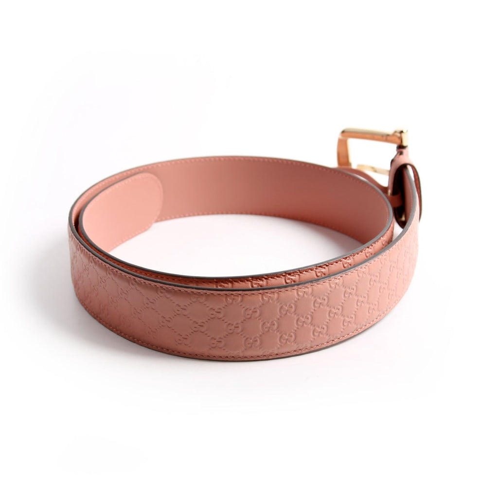 Gucci 281548 Guccissima Belt Size 85/34 Pink