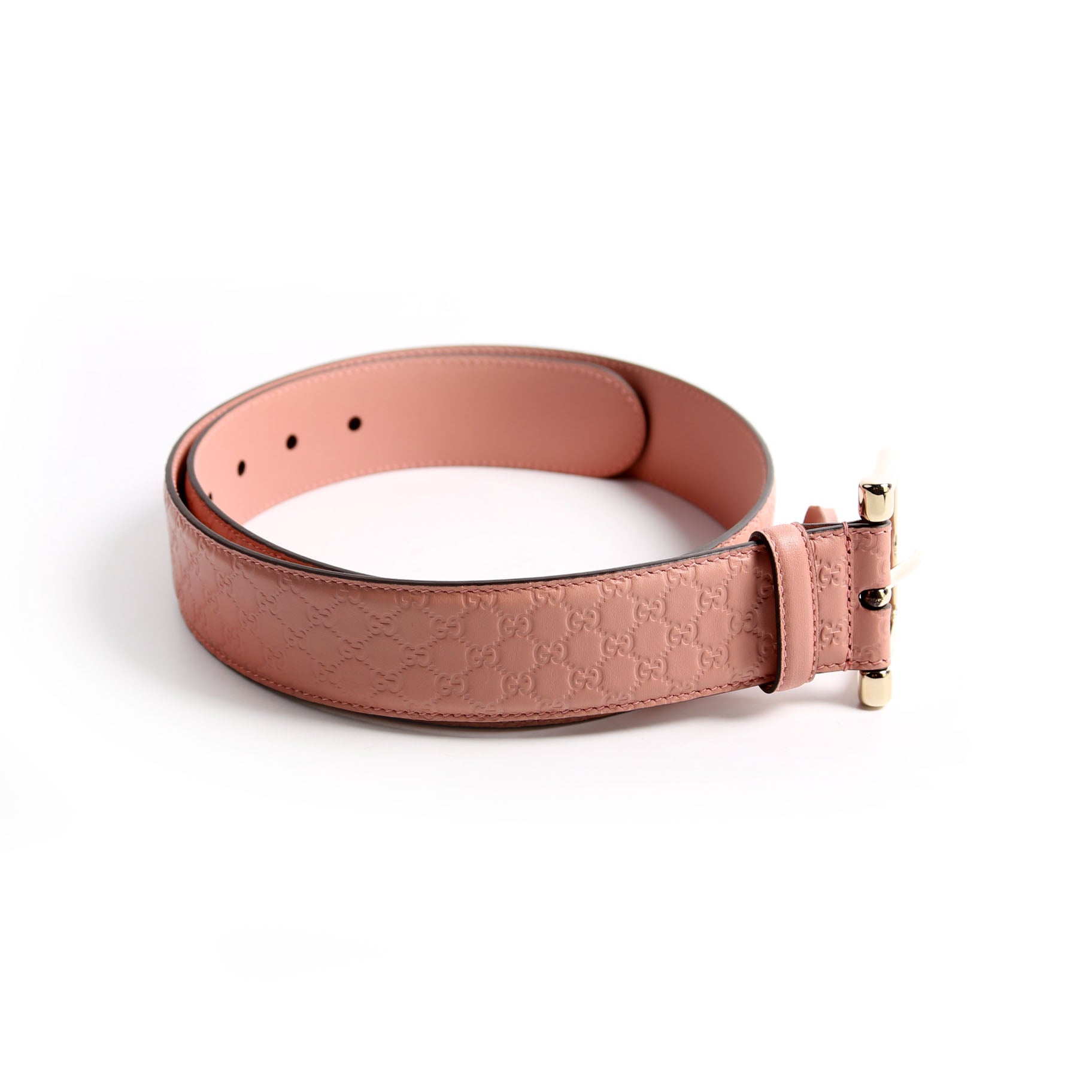 Gucci 281548 Guccissima Belt Size 85/34 Pink