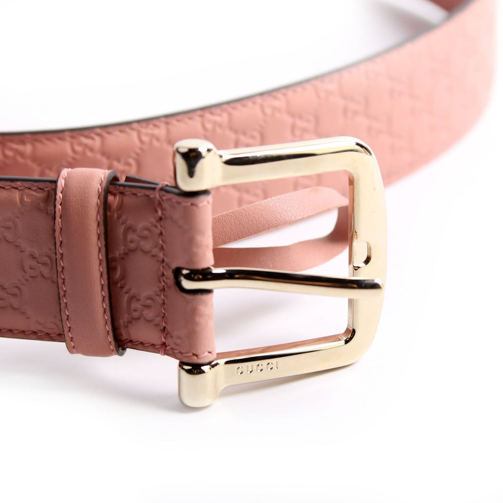 Gucci 281548 Guccissima Belt Size 85/34 Pink