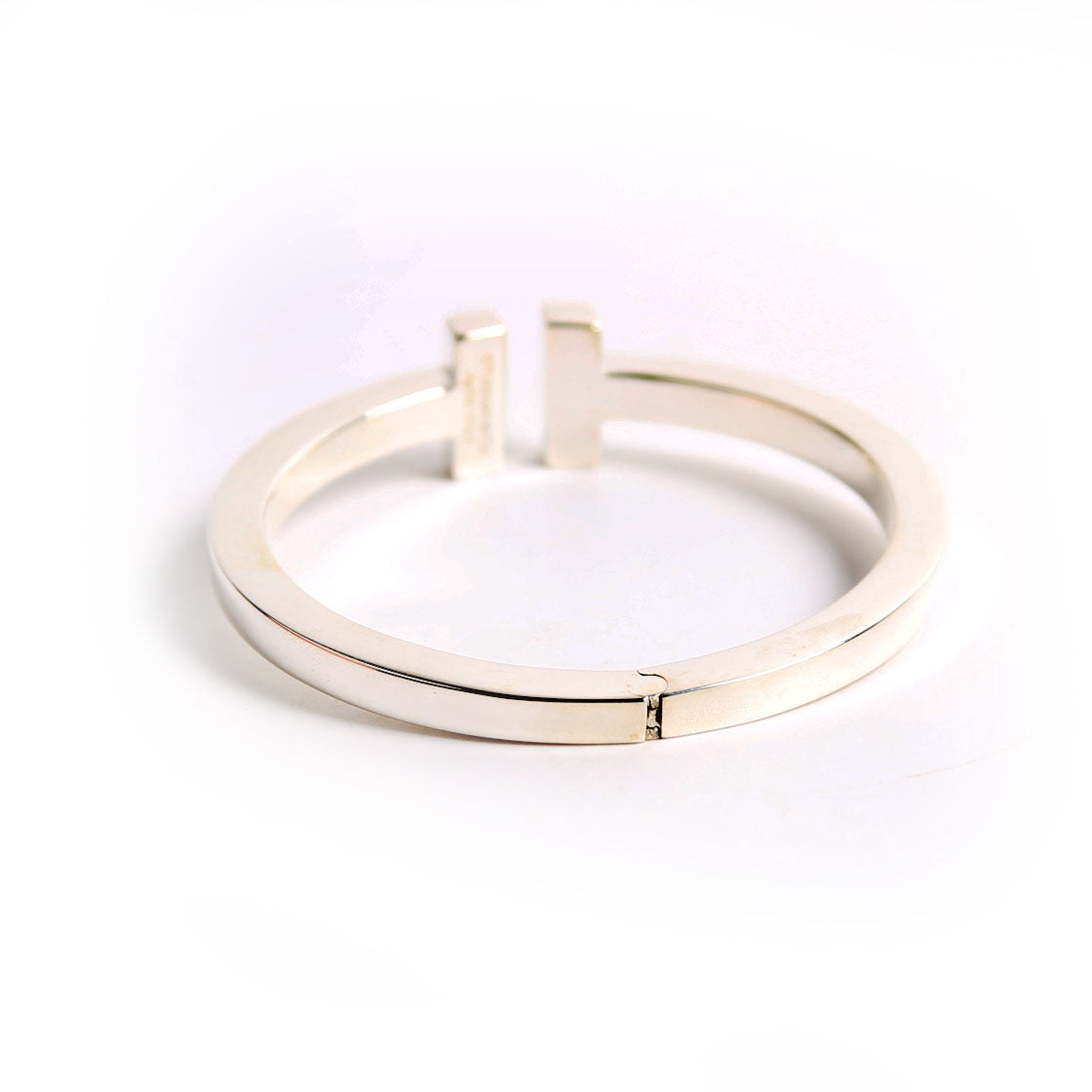 Tiffany T Square Hinged Bracelet 925