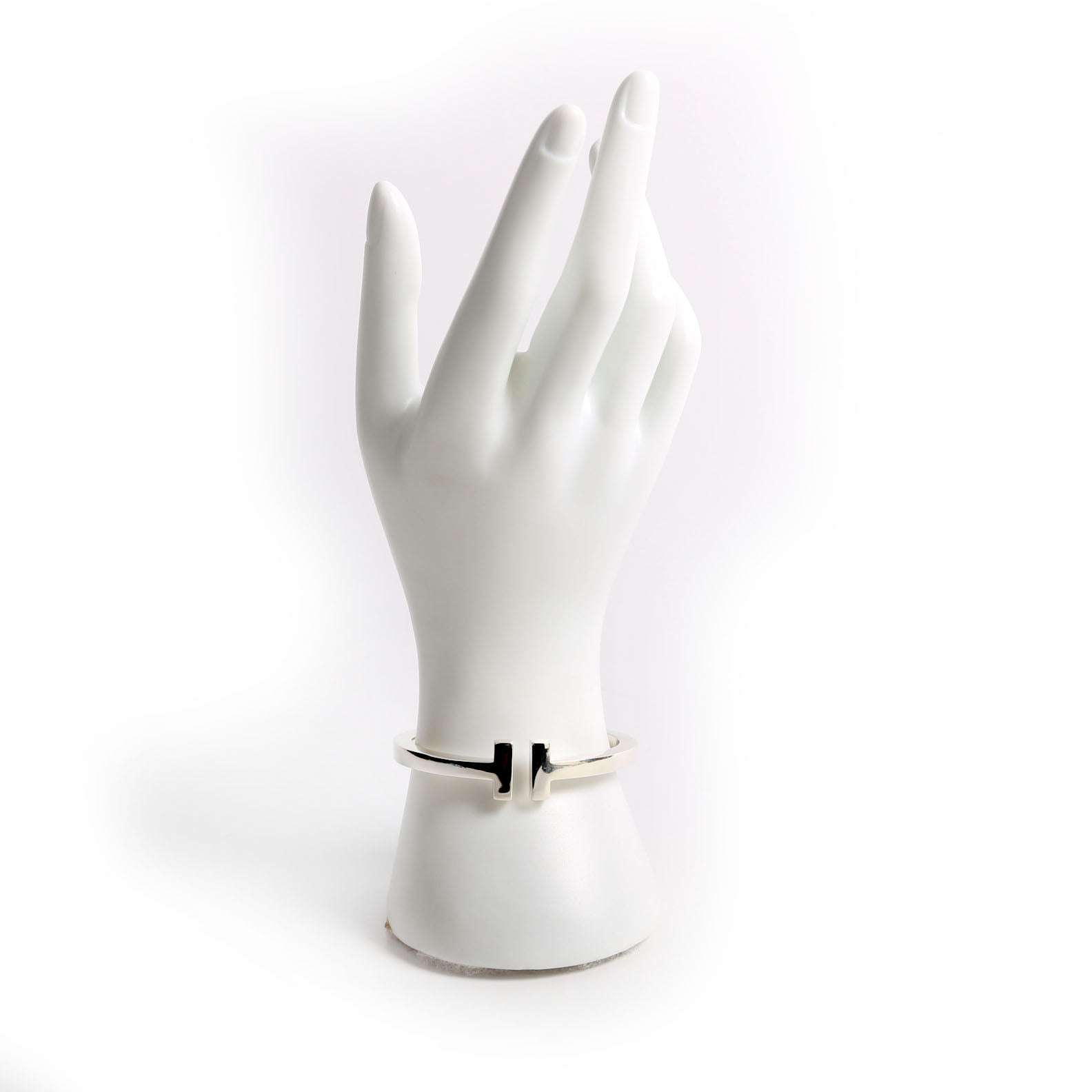 Tiffany T Square Hinged Bracelet 925