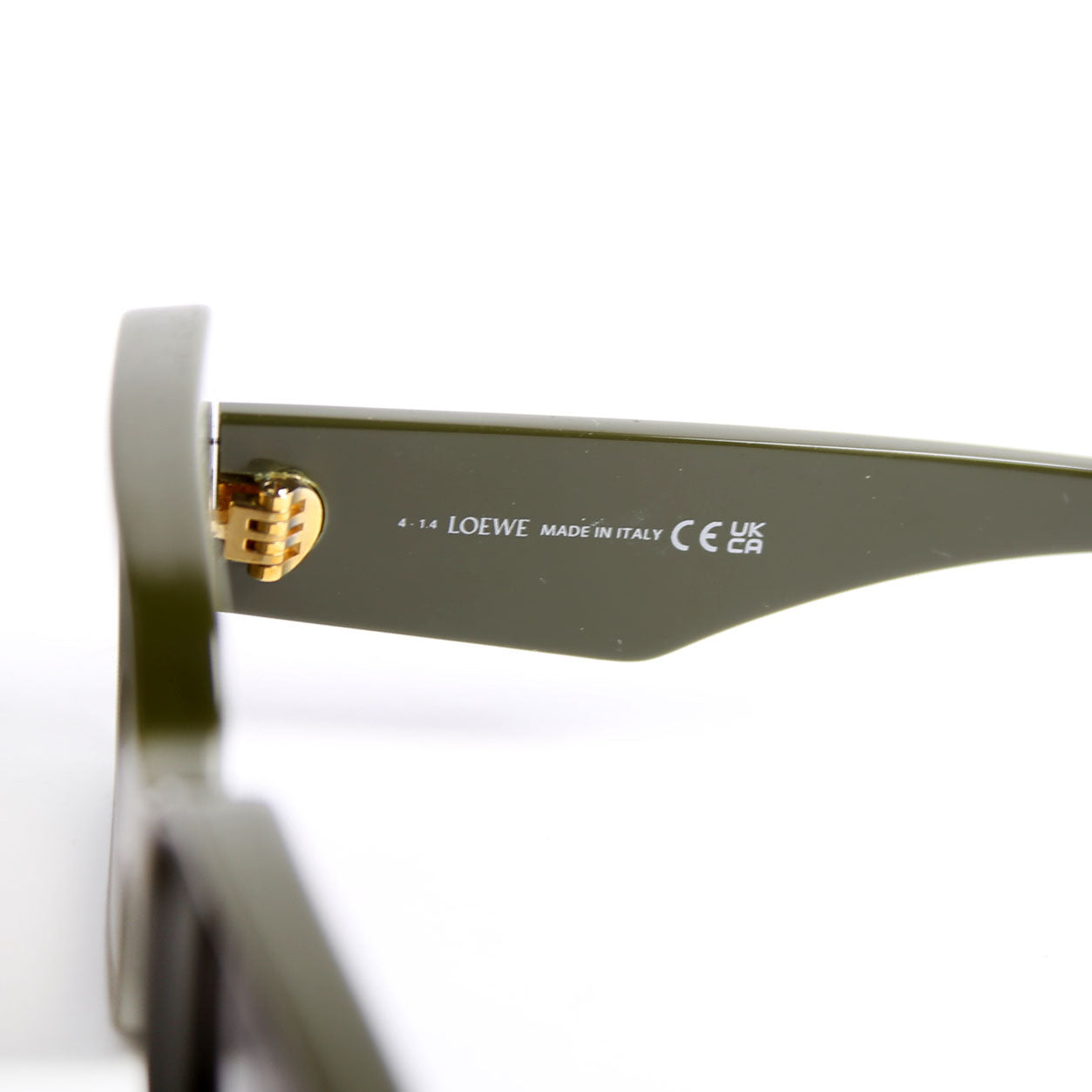 LW40101I Rectangle Acetate Sunglasses Green