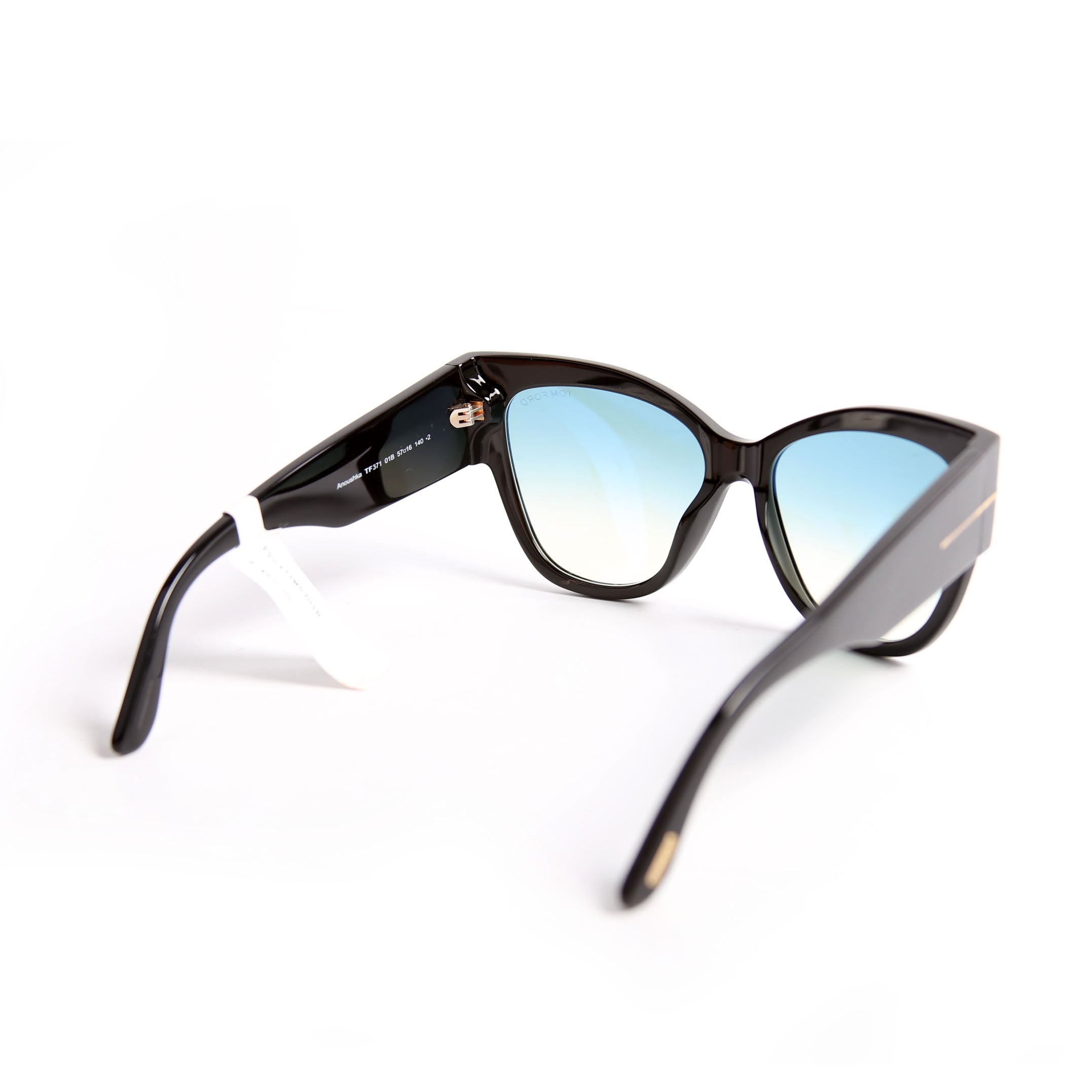 TF371 Anoushka Sunglasses Black/Blue