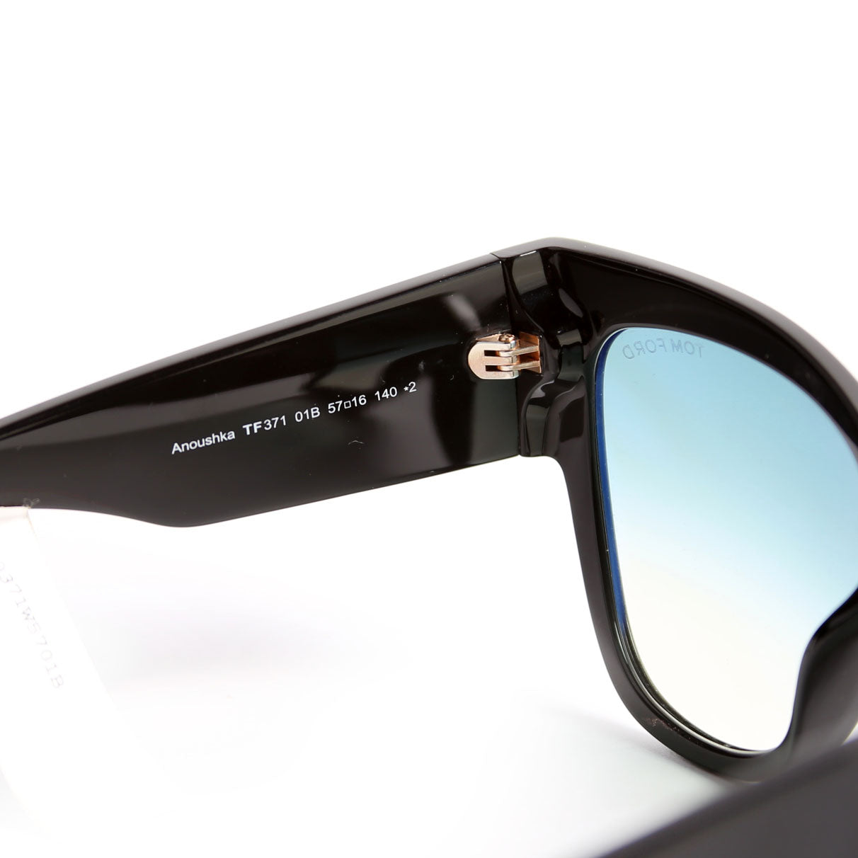 TF371 Anoushka Sunglasses Black/Blue