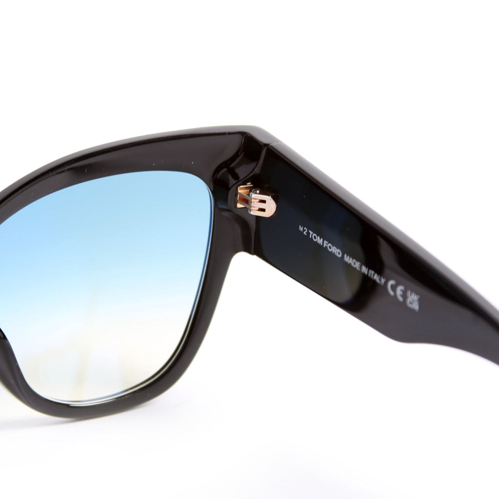 TF371 Anoushka Sunglasses Black/Blue