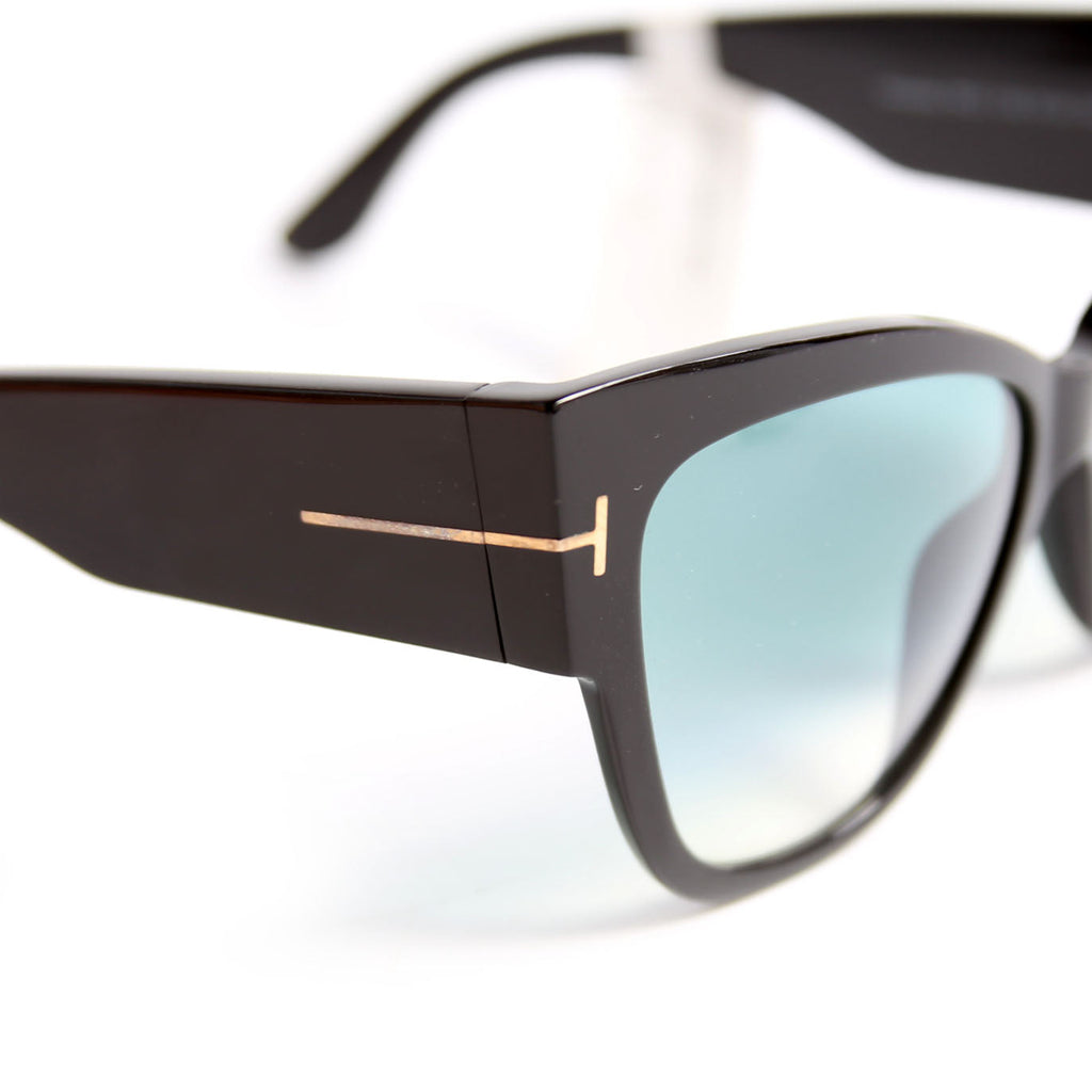 TF371 Anoushka Sunglasses Black/Blue