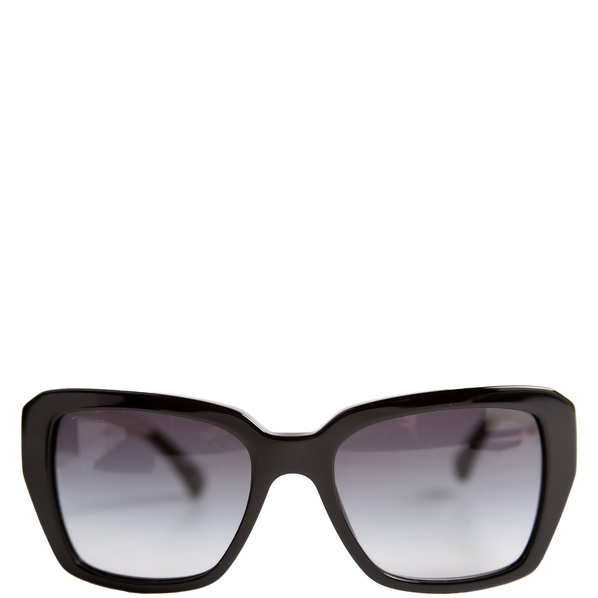40988 CC Square Acetate Sunglasses Black