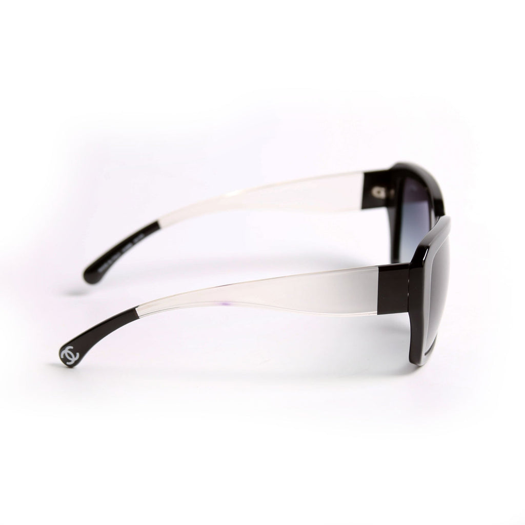 40988 CC Square Acetate Sunglasses Black
