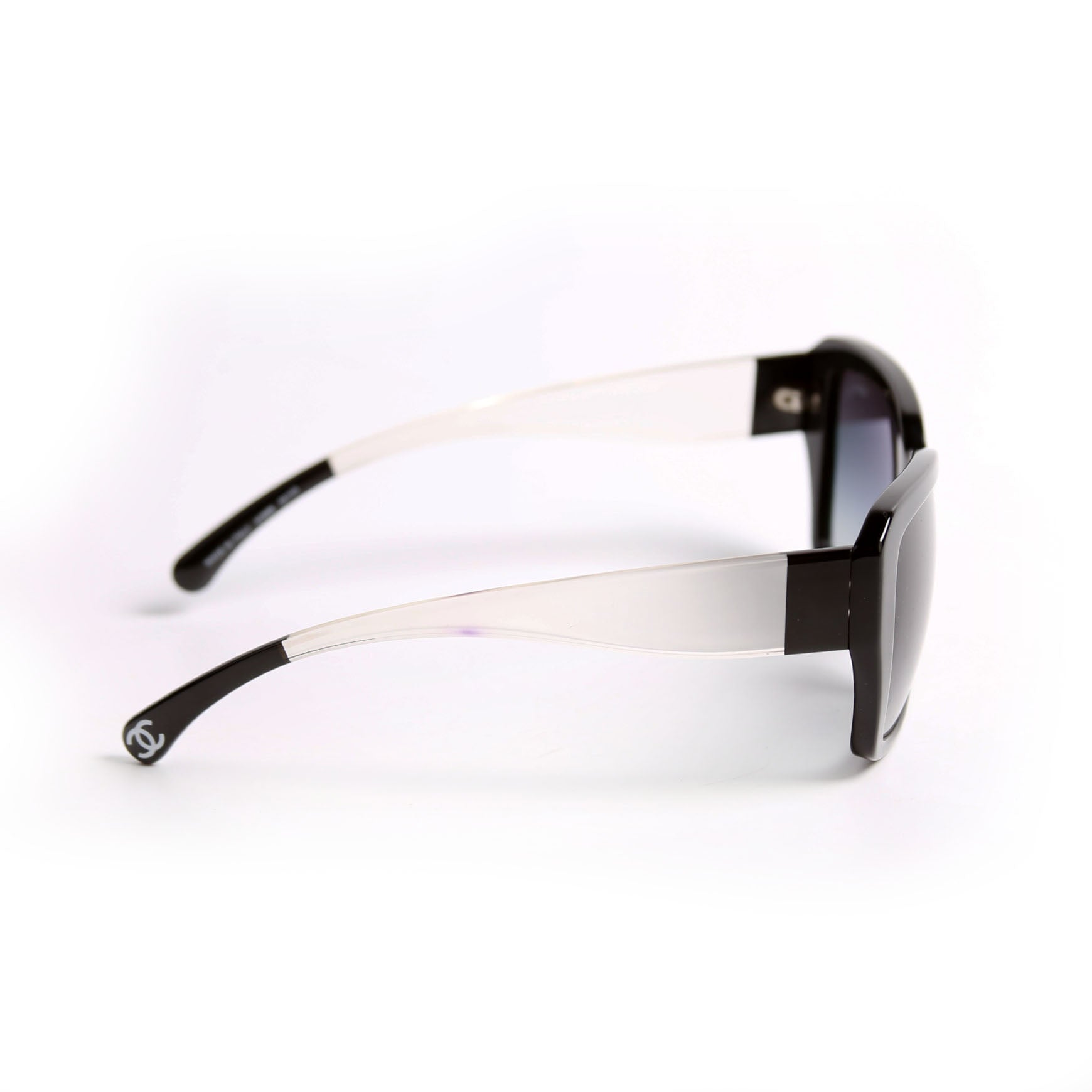 40988 CC Square Acetate Sunglasses Black