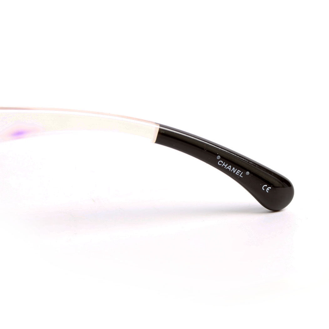 40988 CC Square Acetate Sunglasses Black