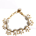 Pearl Embellished Bracelet 581294 Gold/Pearl