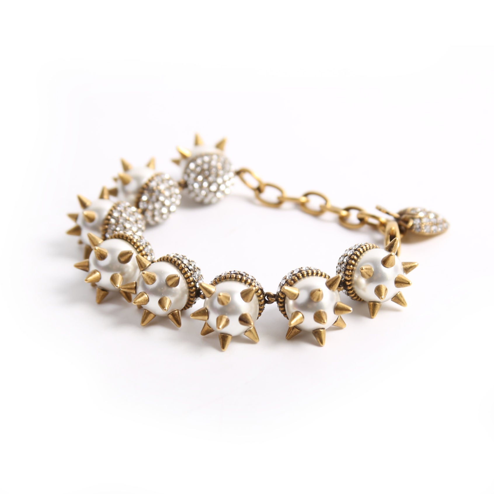 Pearl Embellished Bracelet 581294 Gold/Pearl