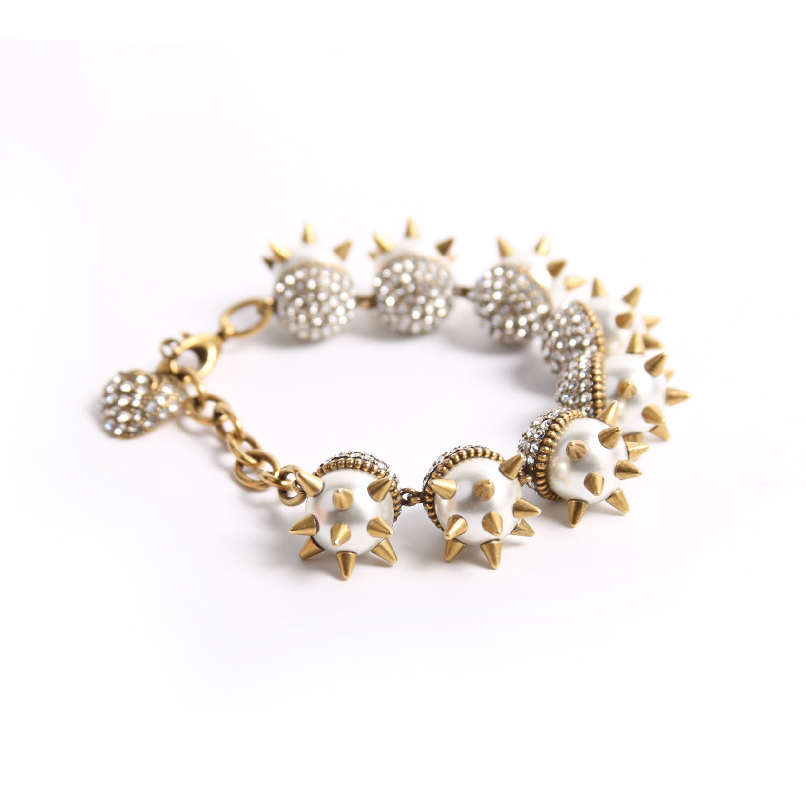 Pearl Embellished Bracelet 581294 Gold/Pearl