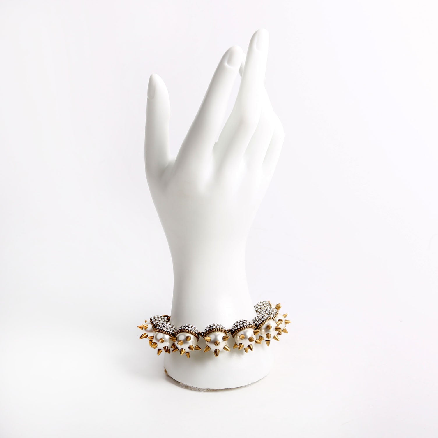 Pearl Embellished Bracelet 581294 Gold/Pearl
