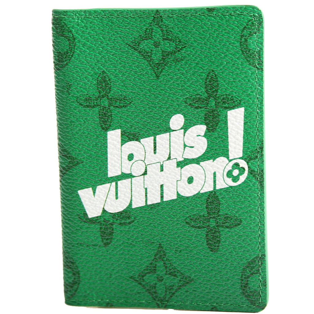 Exclamation Mark Pocket Organizer Everyday Monogram Green