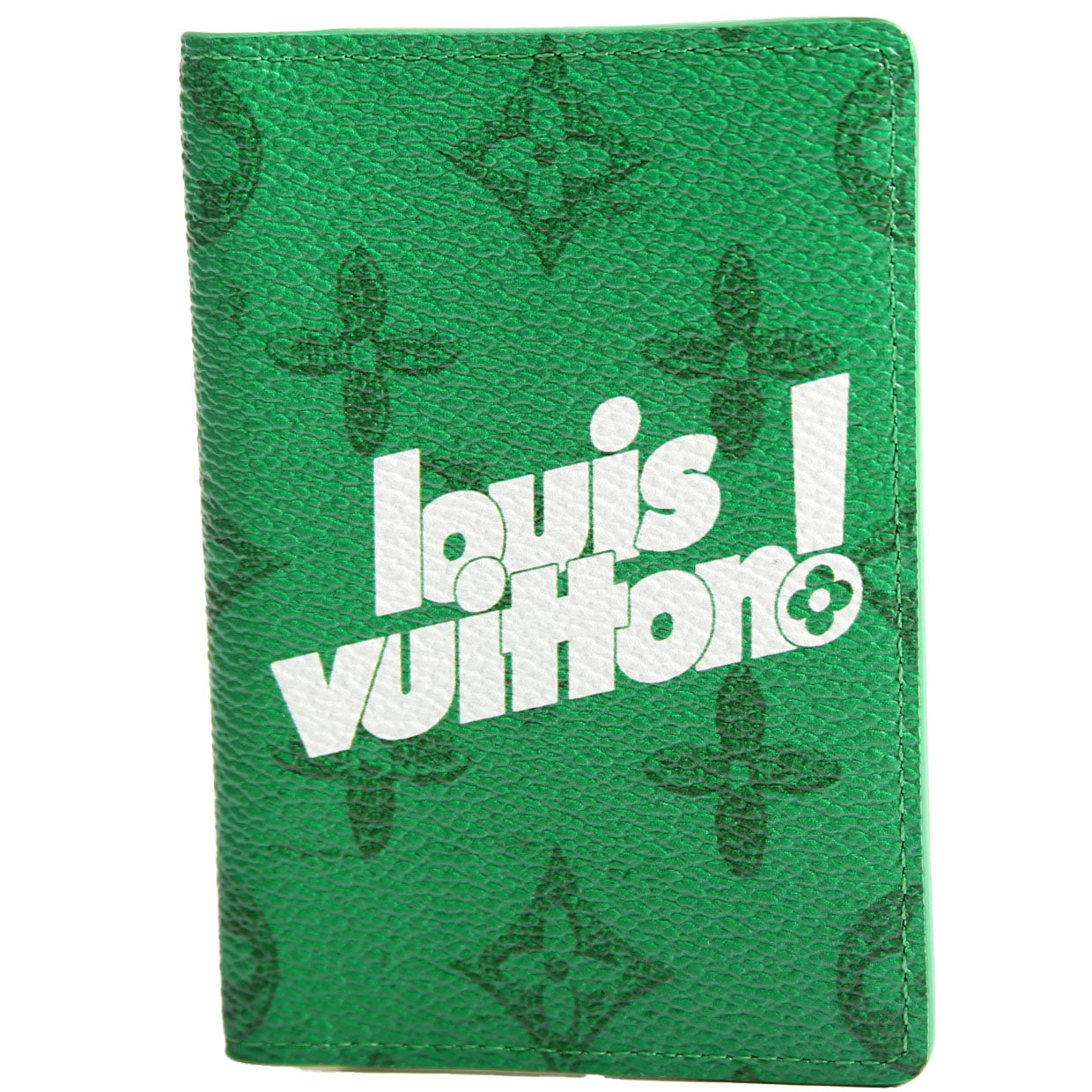 Exclamation Mark Pocket Organizer Everyday Monogram Green