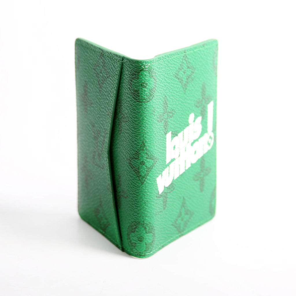 Exclamation Mark Pocket Organizer Everyday Monogram Green