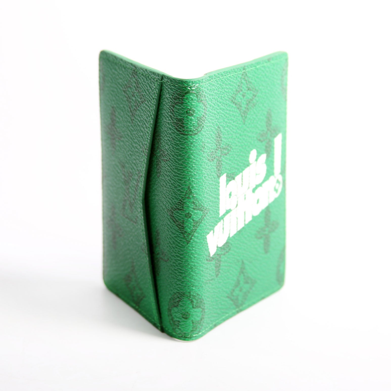 Exclamation Mark Pocket Organizer Everyday Monogram Green