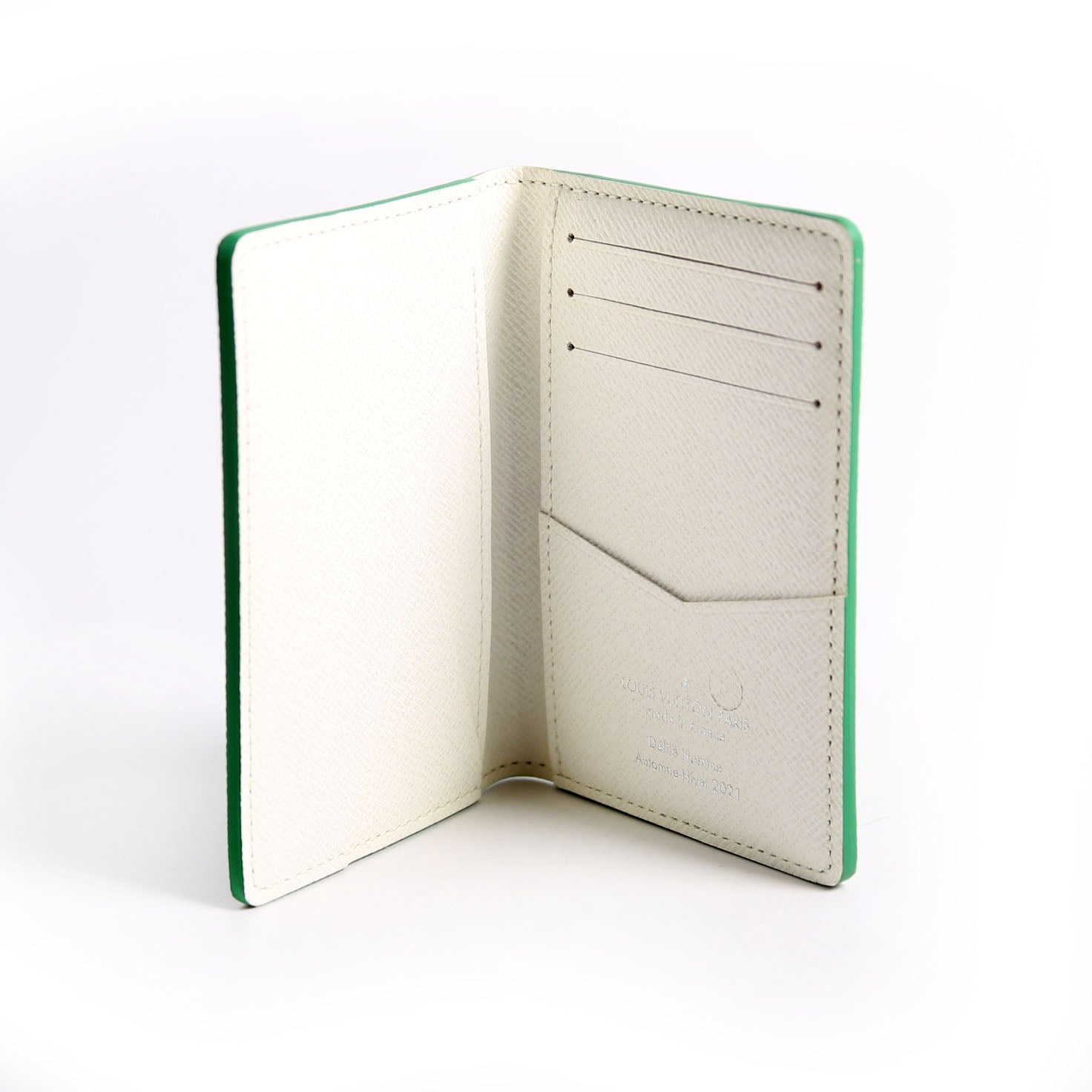 Exclamation Mark Pocket Organizer Everyday Monogram Green