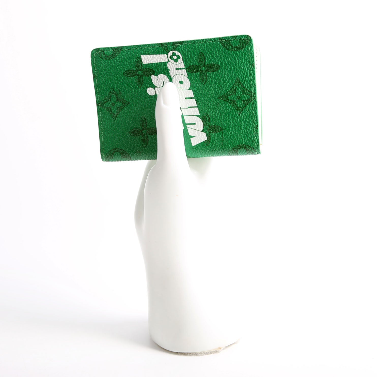 Exclamation Mark Pocket Organizer Everyday Monogram Green