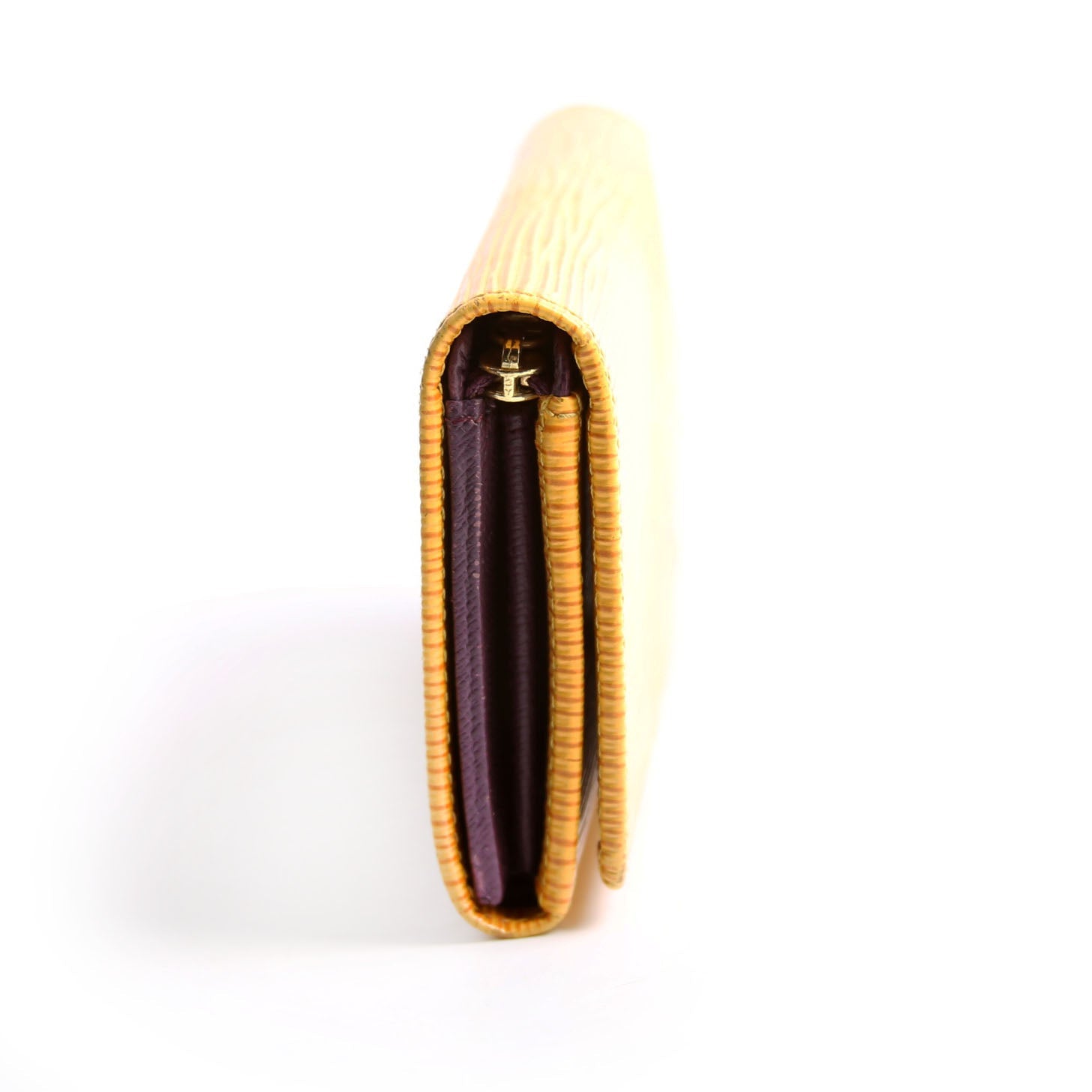 Porte Monnaie Billets Tresor Wallet Epi Yellow