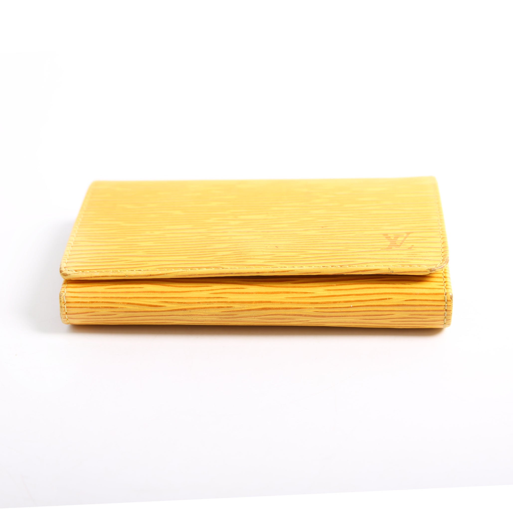 Porte Monnaie Billets Tresor Wallet Epi Yellow