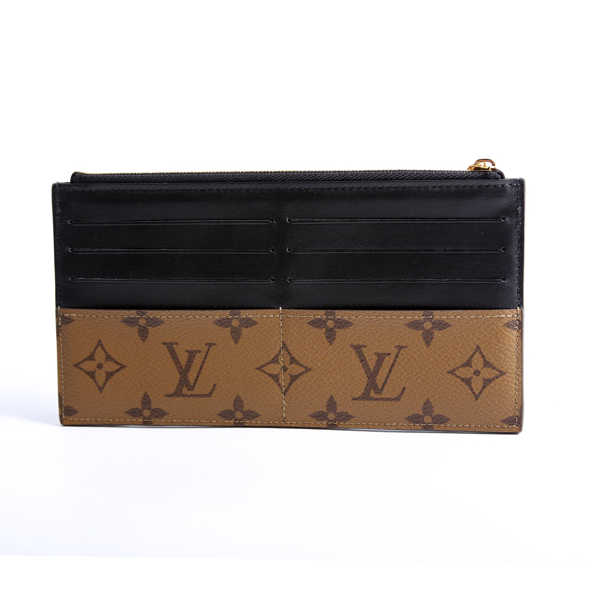 Slim Purse Reversed Monogram Black