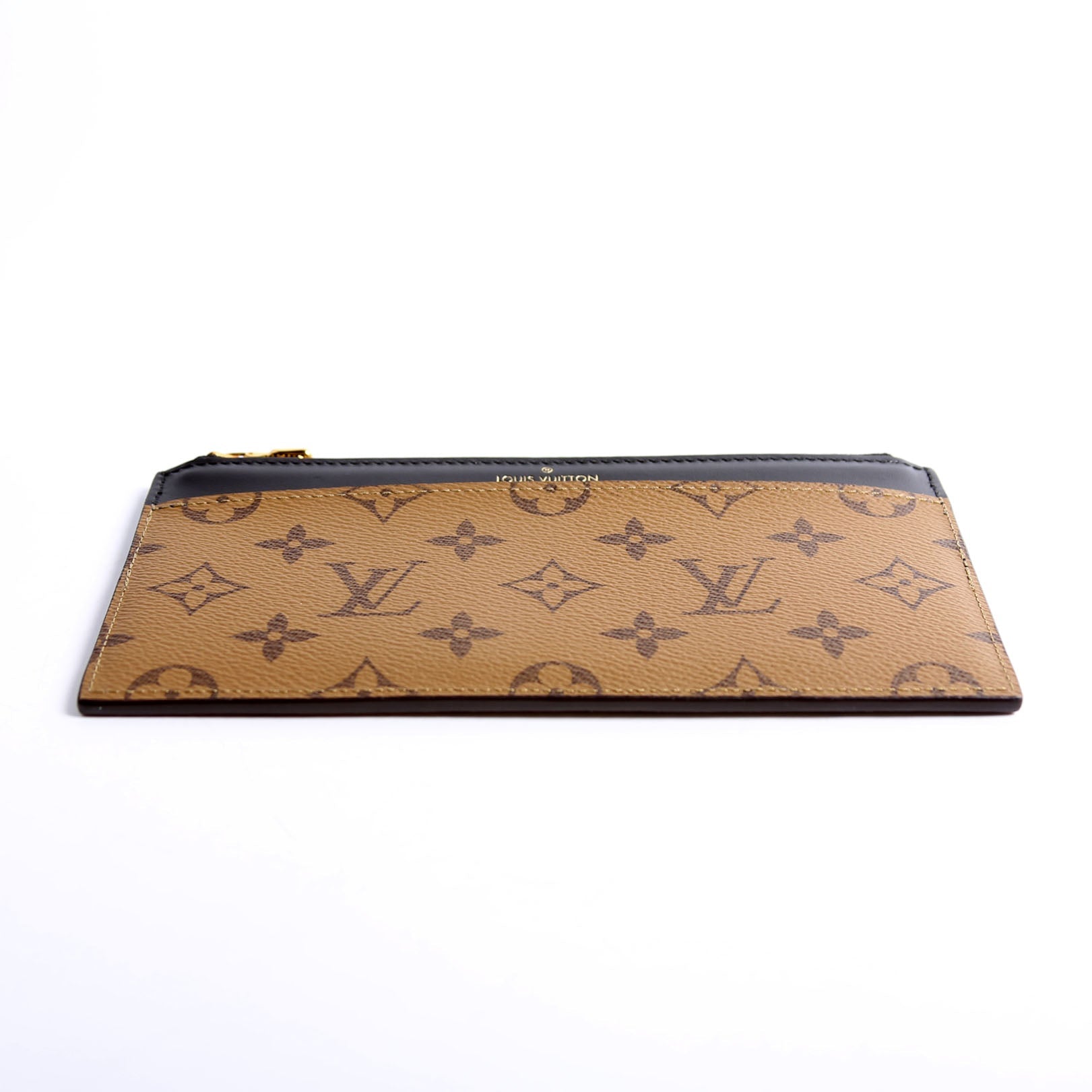 Slim Purse Reversed Monogram Black