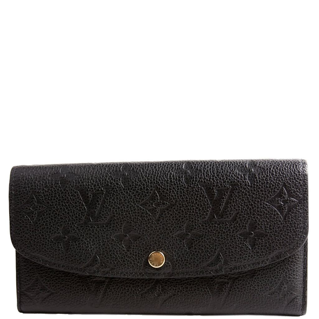 Emilie Wallet Empreinte Black