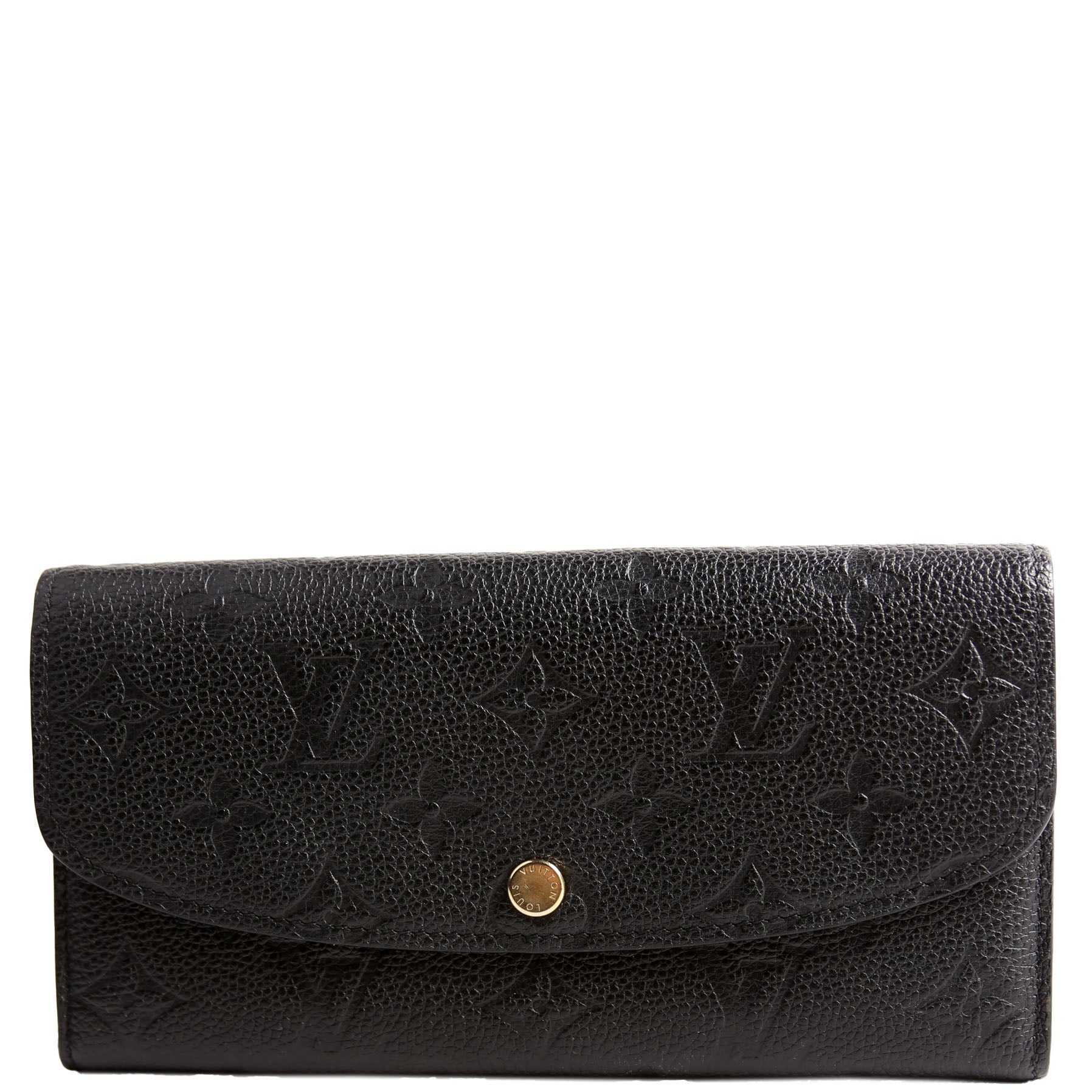 Emilie Wallet Empreinte Black