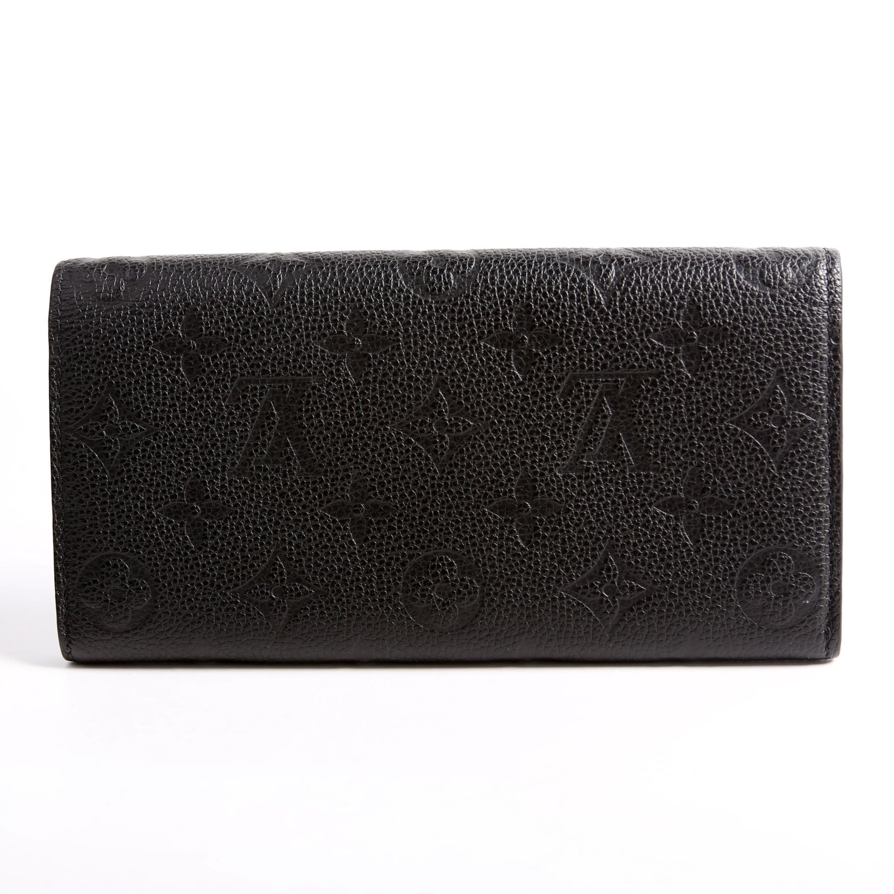 Emilie Wallet Empreinte Black