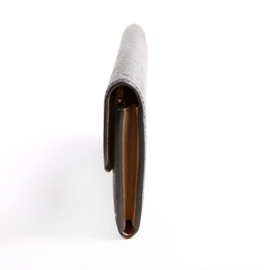 Emilie Wallet Empreinte Black