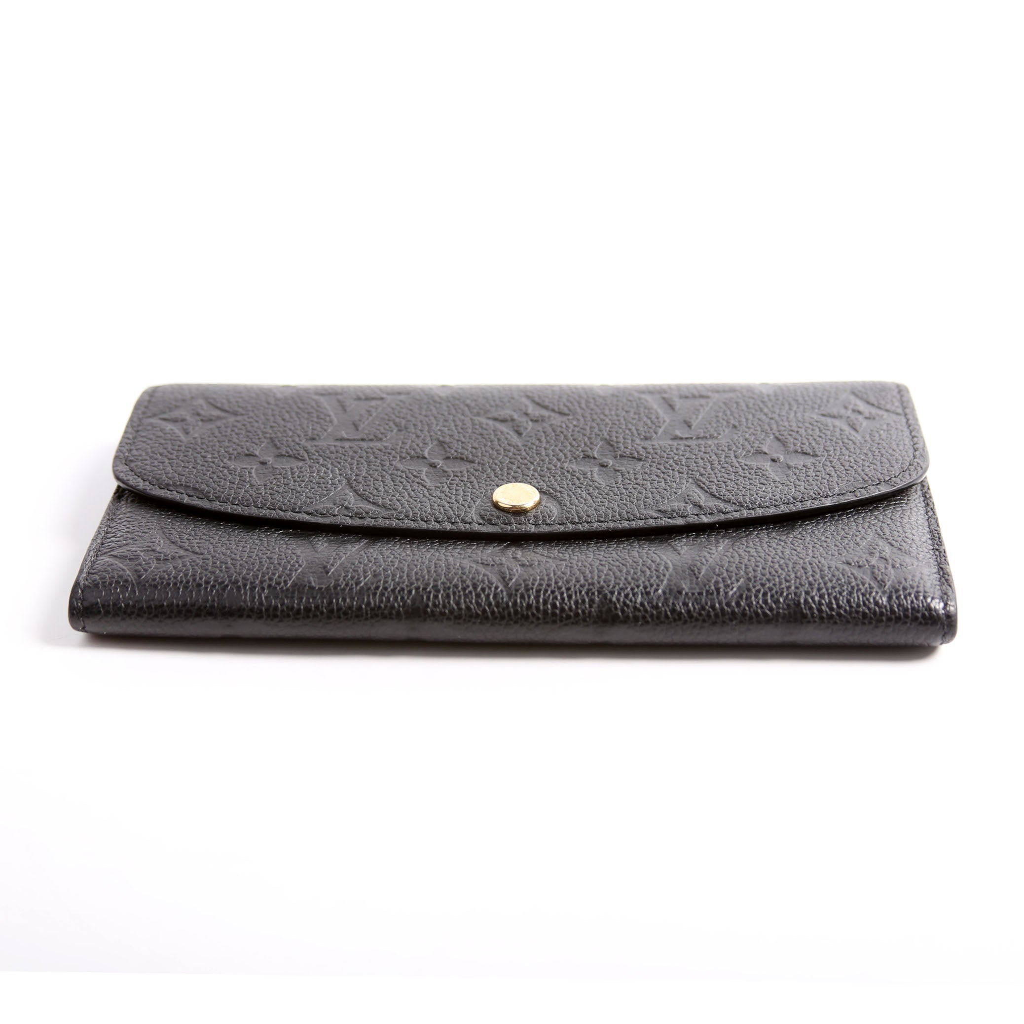 Emilie Wallet Empreinte Black
