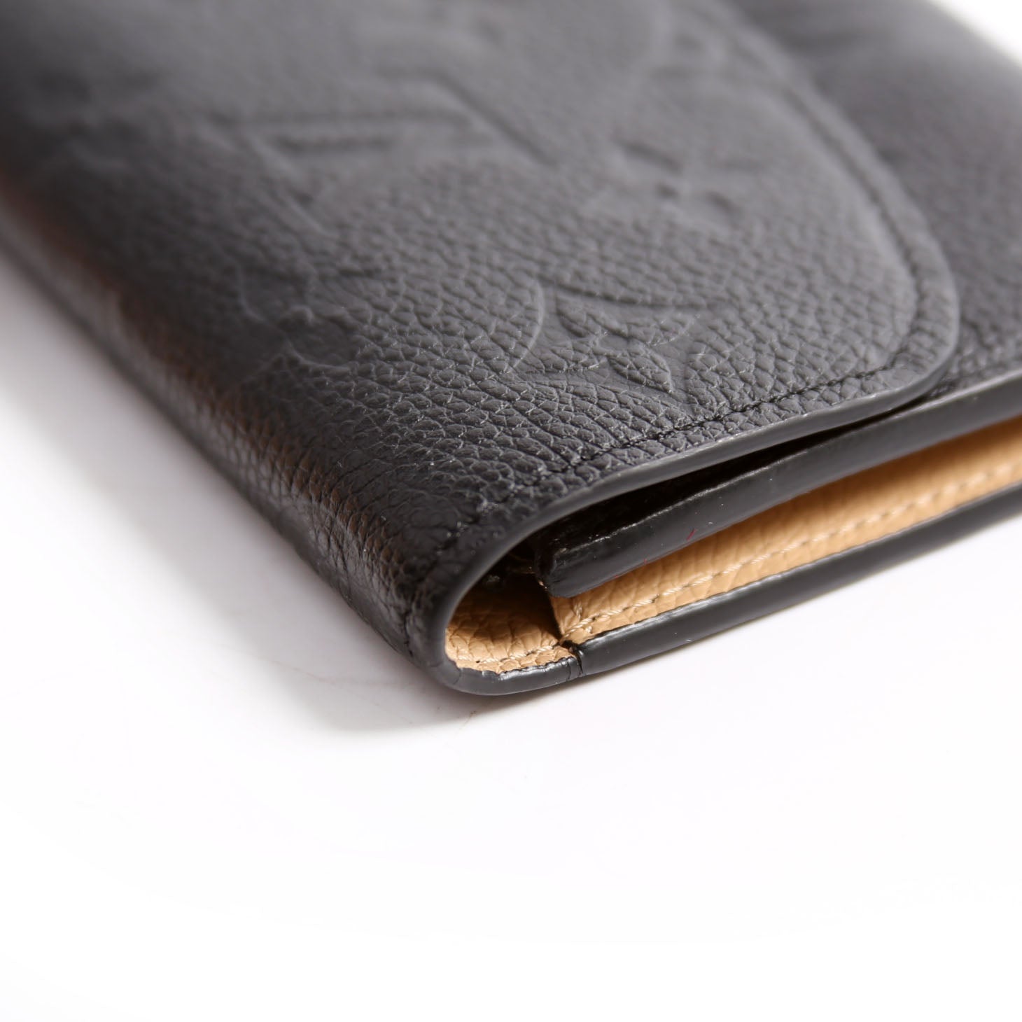 Emilie Wallet Empreinte Black