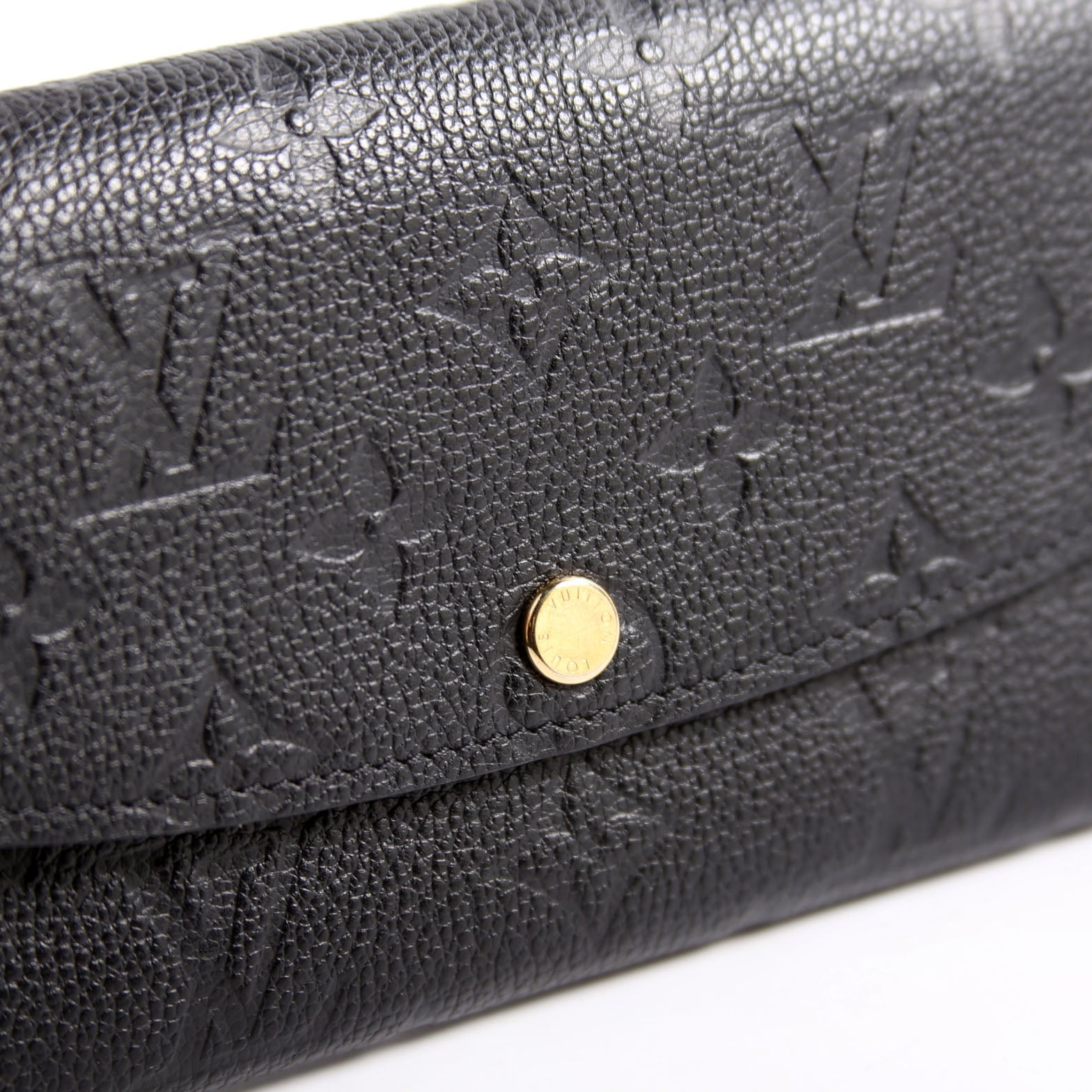 Emilie Wallet Empreinte Black