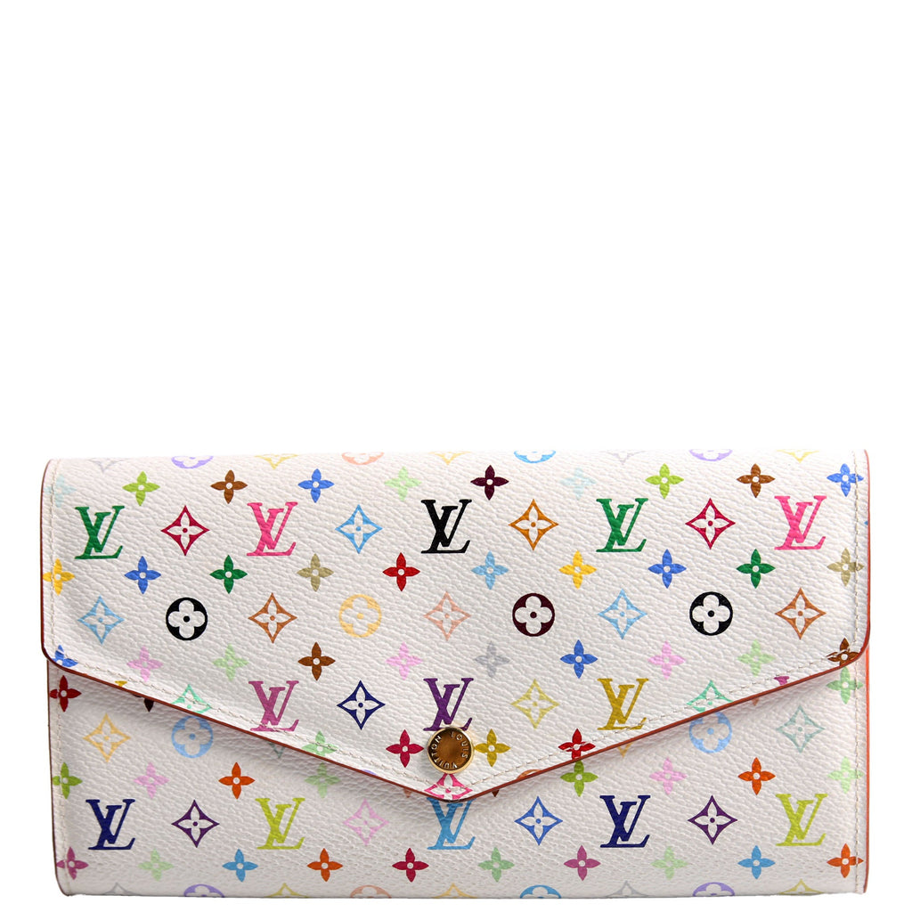 Sarah Wallet NM Multicolor White
