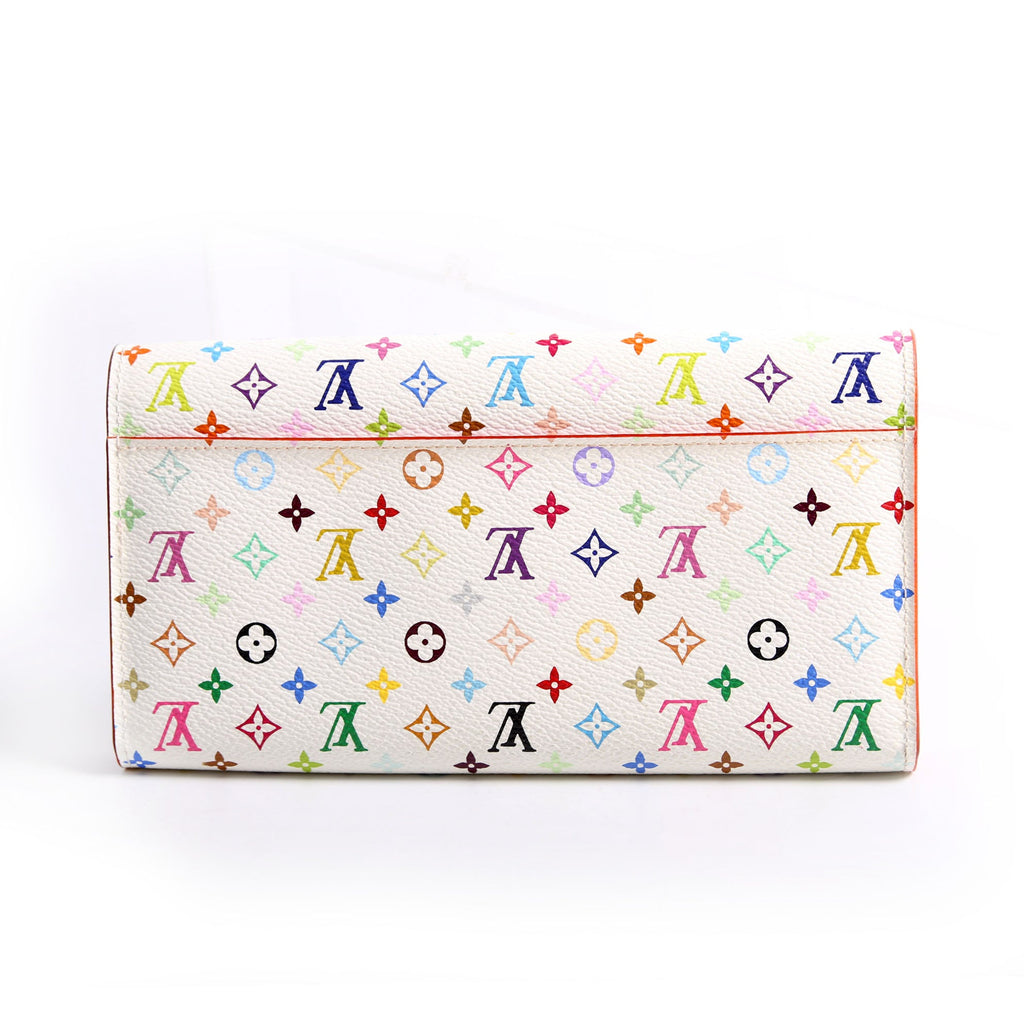 Sarah Wallet NM Multicolor White