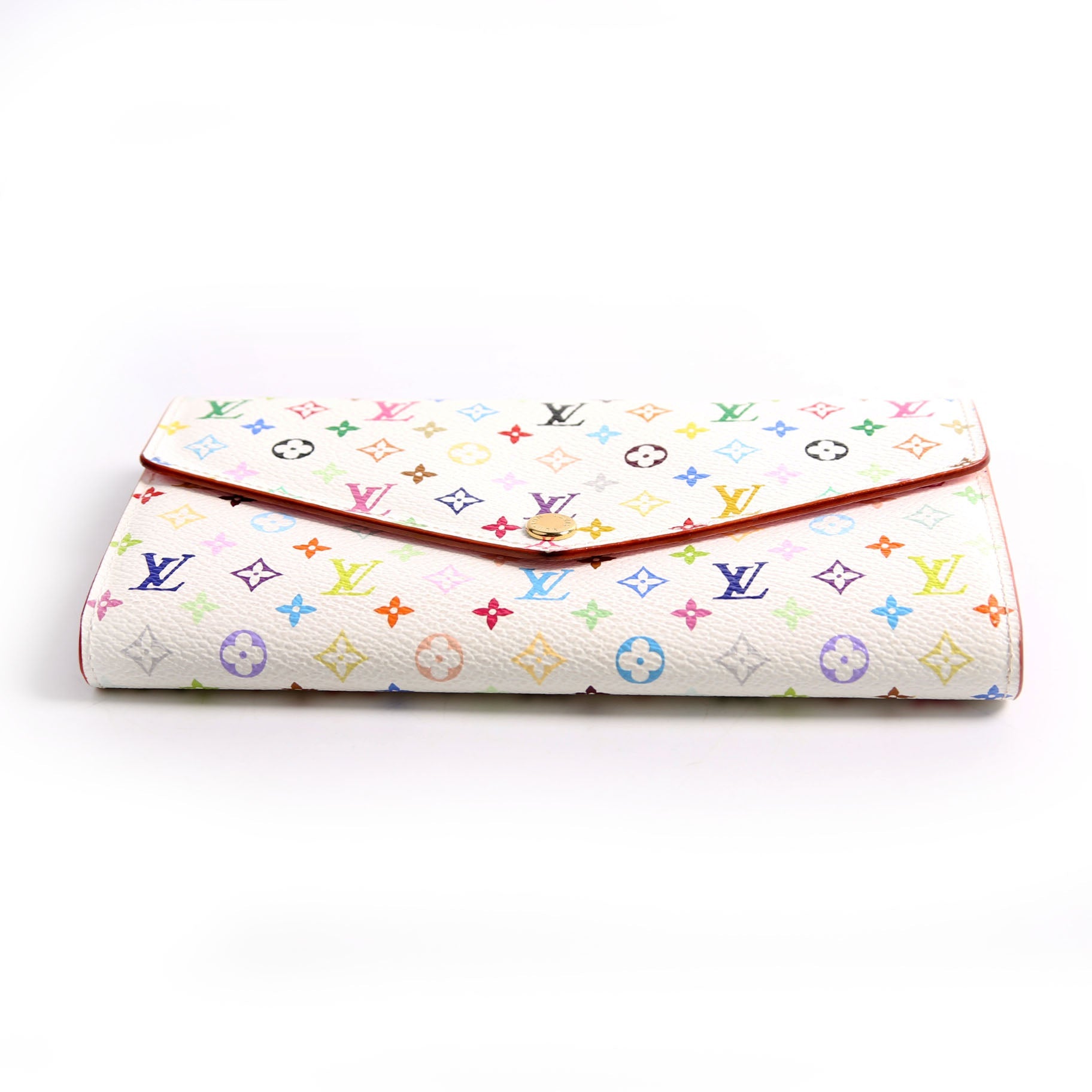 Sarah Wallet NM Multicolor White