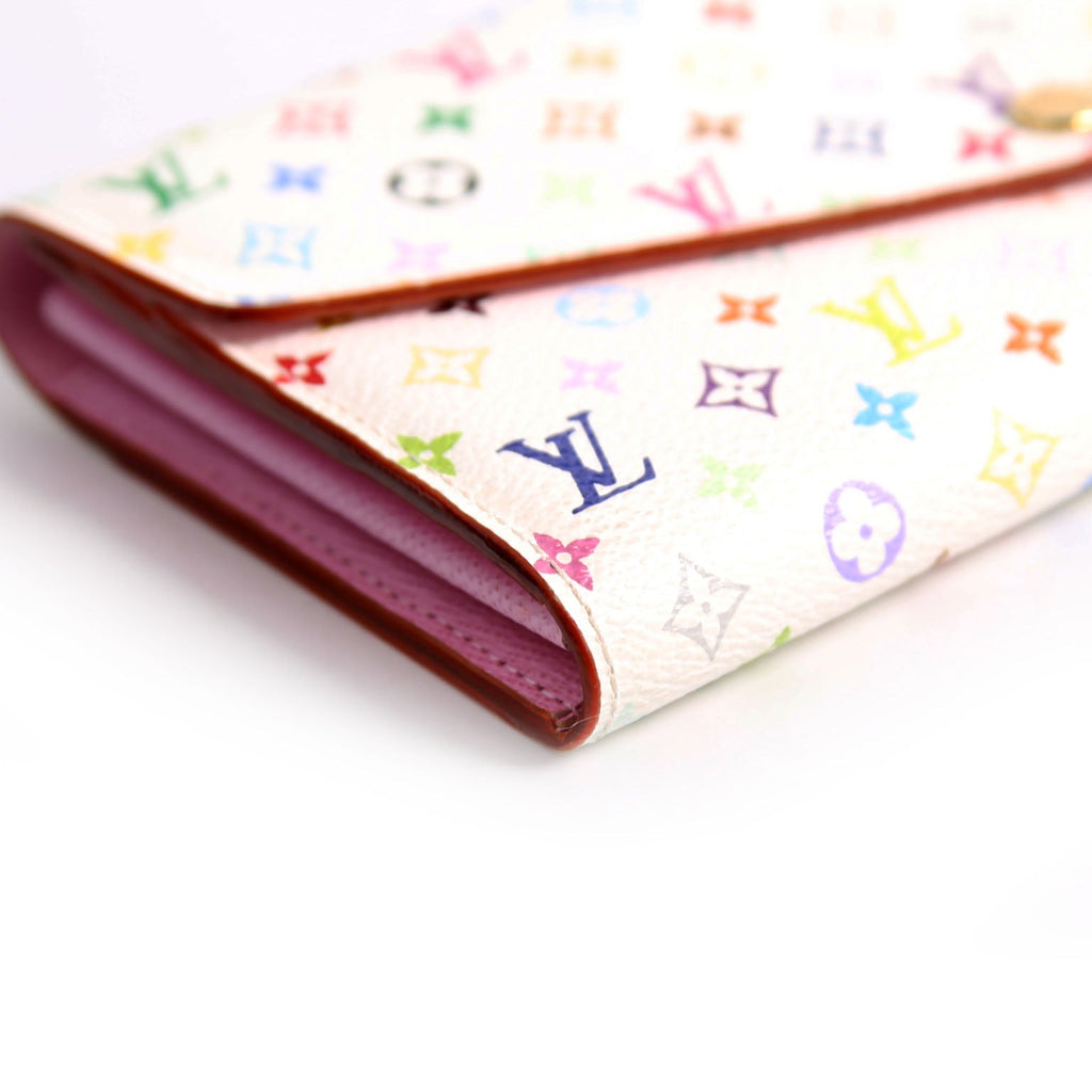 Sarah Wallet NM Multicolor White