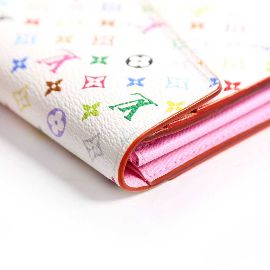 Sarah Wallet NM Multicolor White