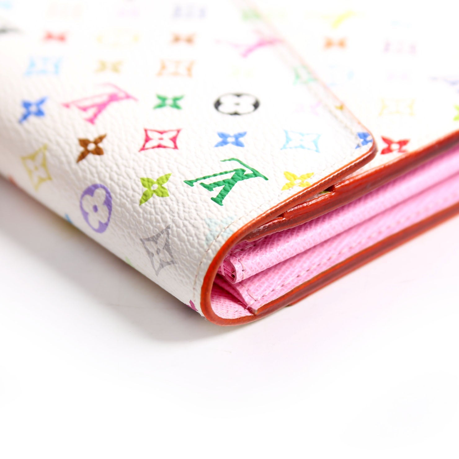 Sarah Wallet NM Multicolor White