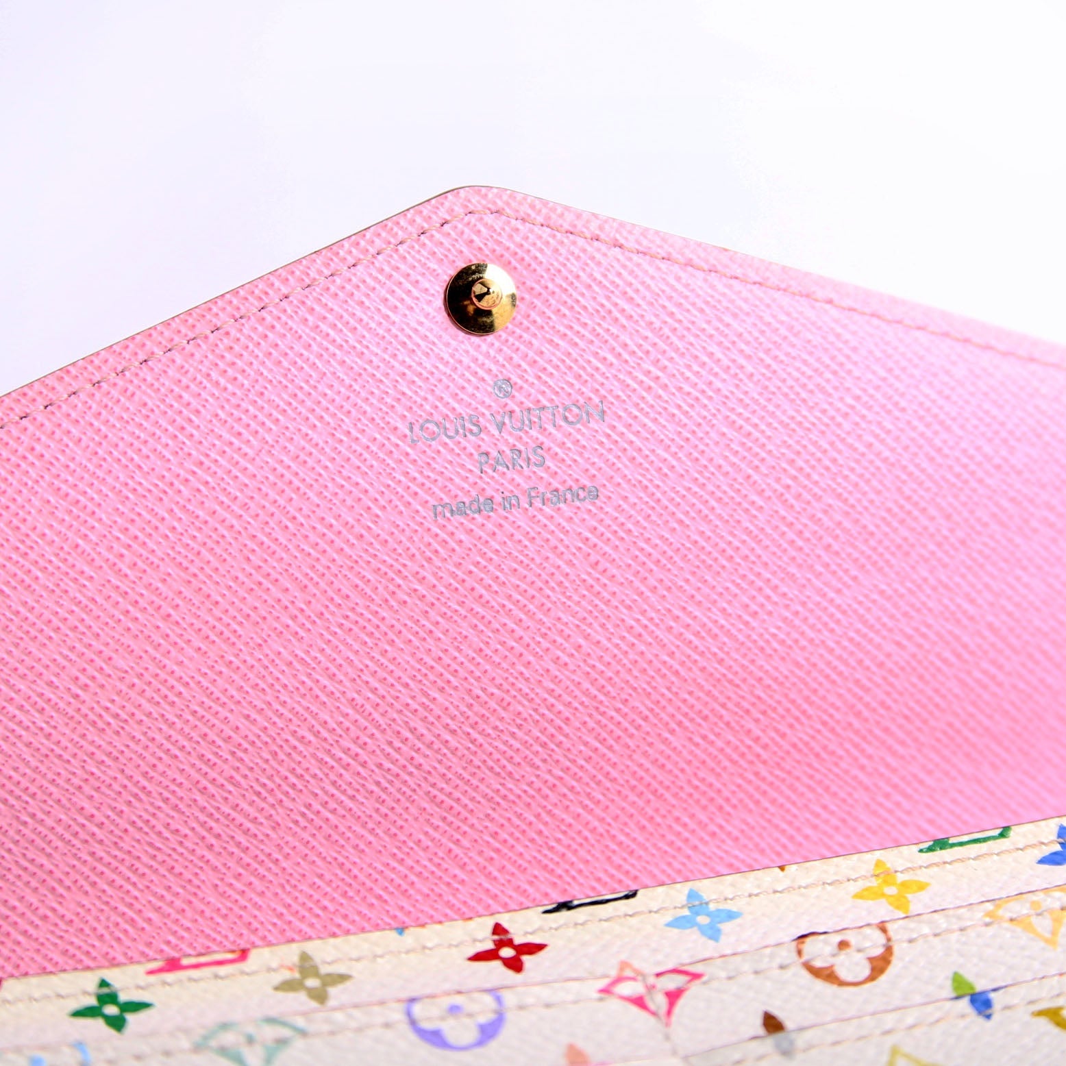 Sarah Wallet NM Multicolor White