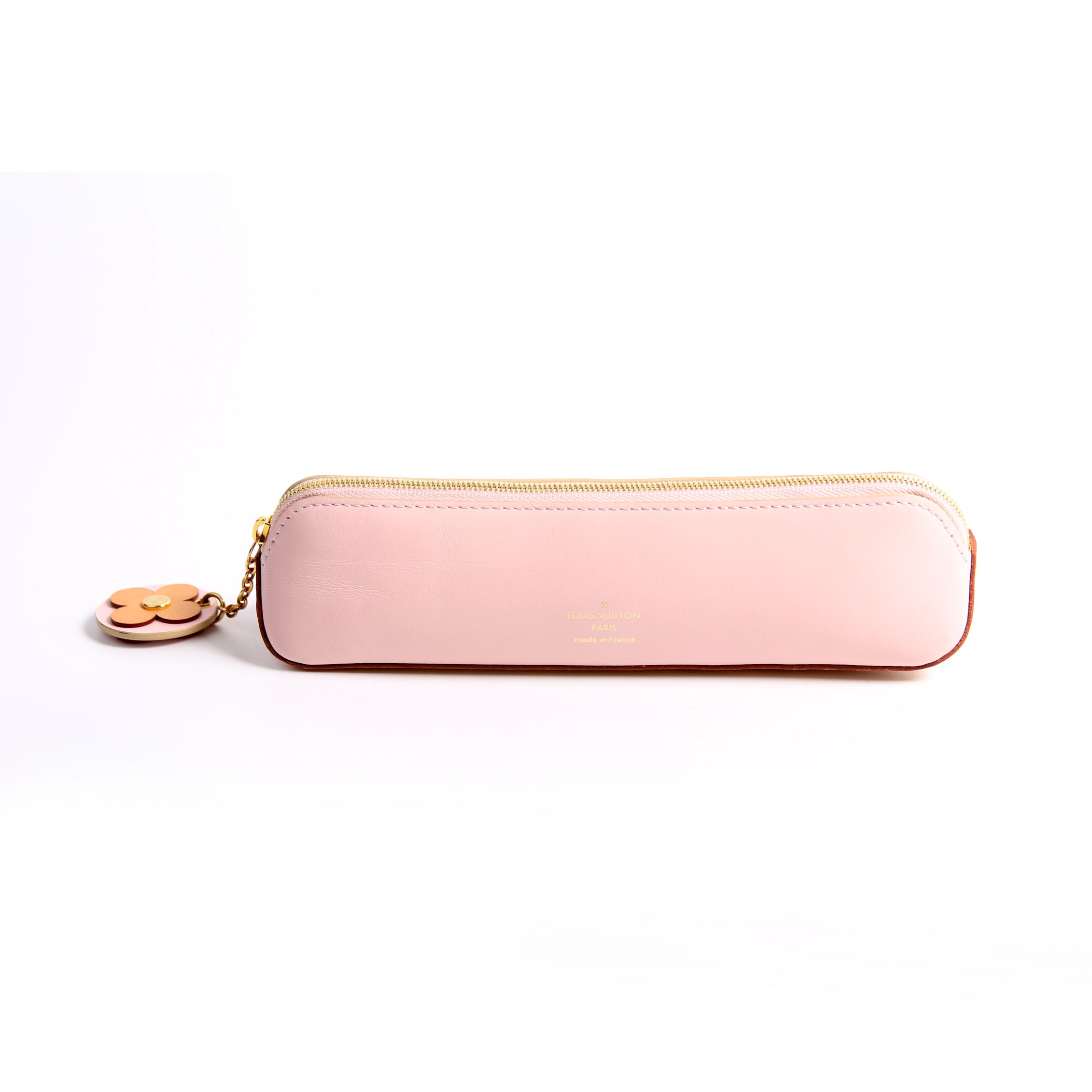 Pencil Pouch Elisabeth Damier Azur Pink