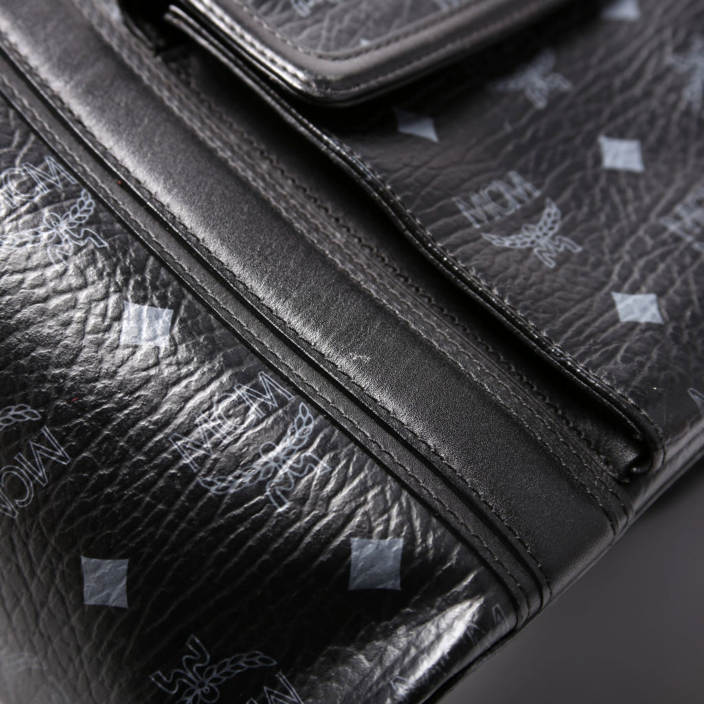 Visetos Front Pocket Tote Black