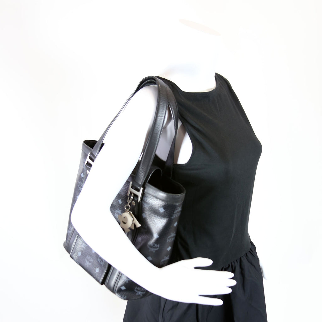 Visetos Front Pocket Tote Black