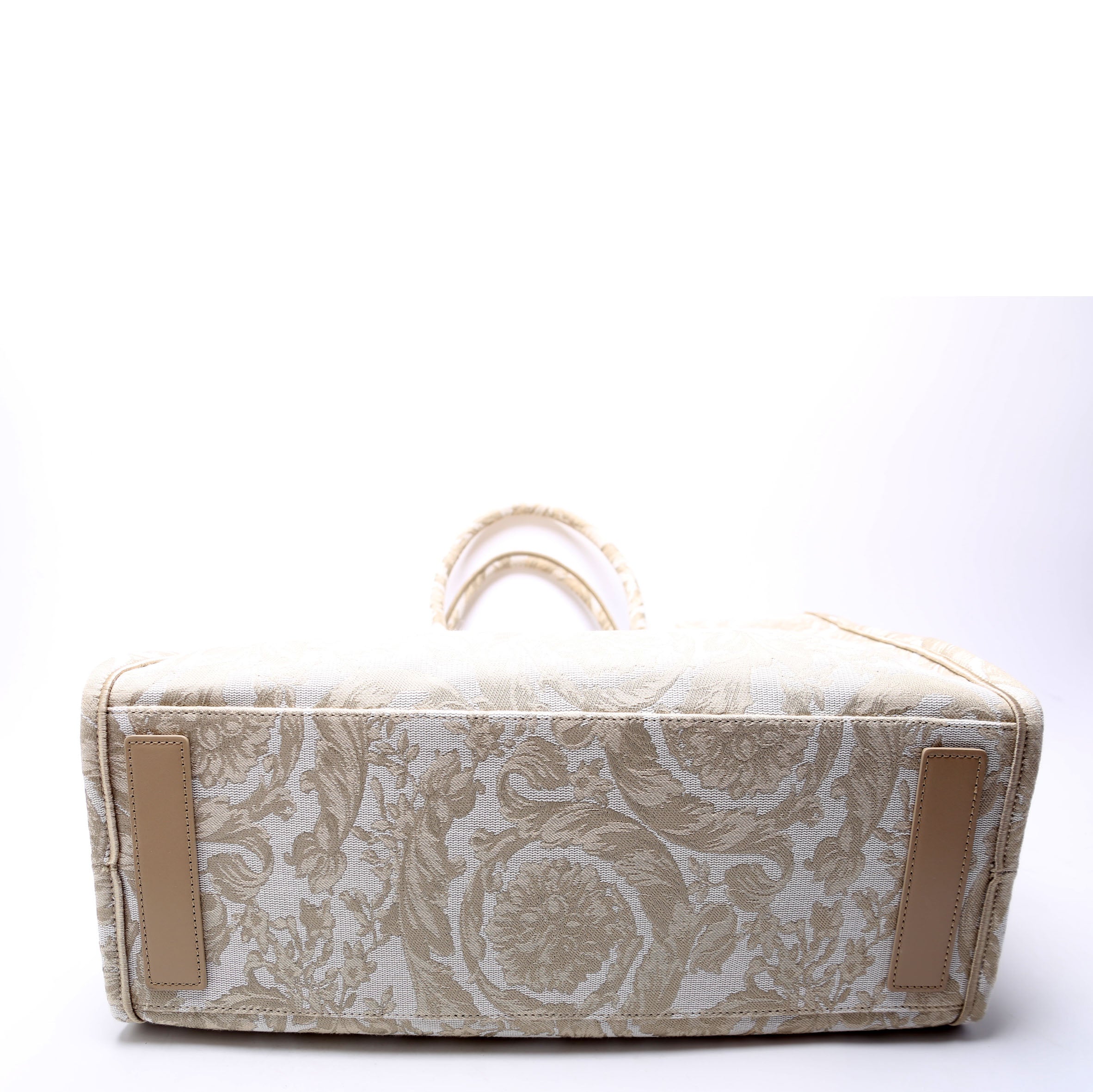Athena Extra Large Tote Jacquard Barocco Cream
