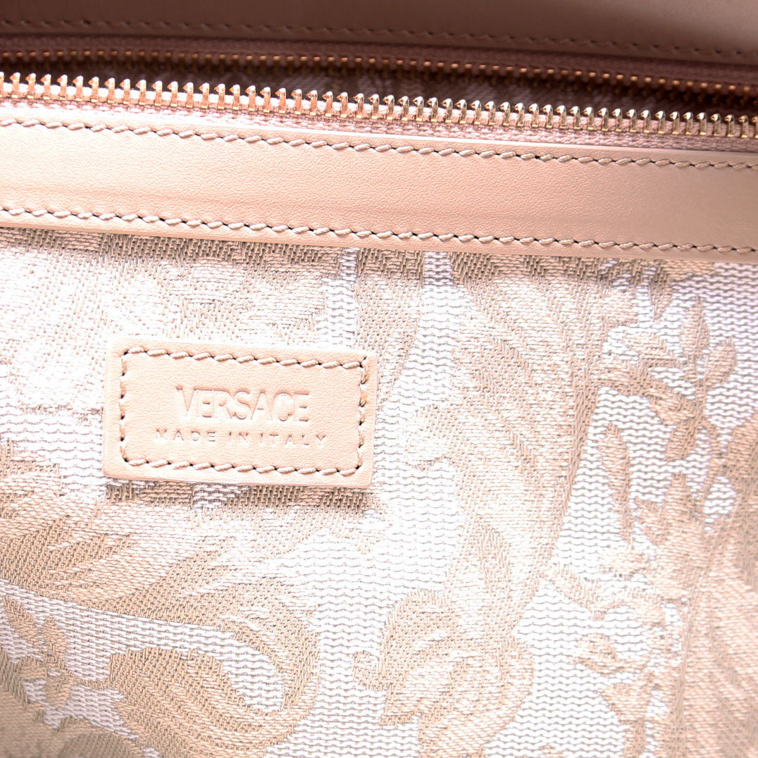 Athena Extra Large Tote Jacquard Barocco Cream
