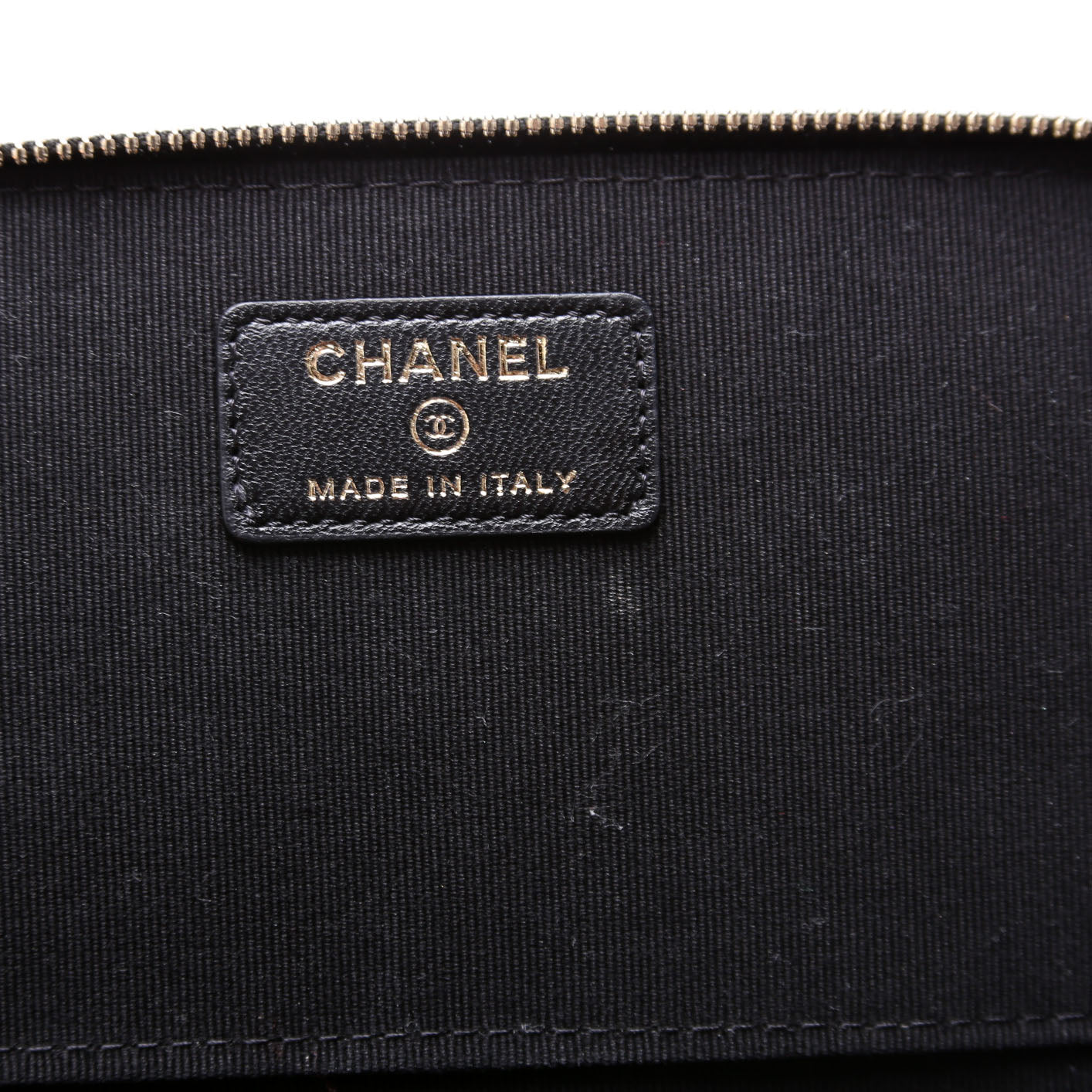 Vanity Case Top Handle Small Lambskin 31M Black