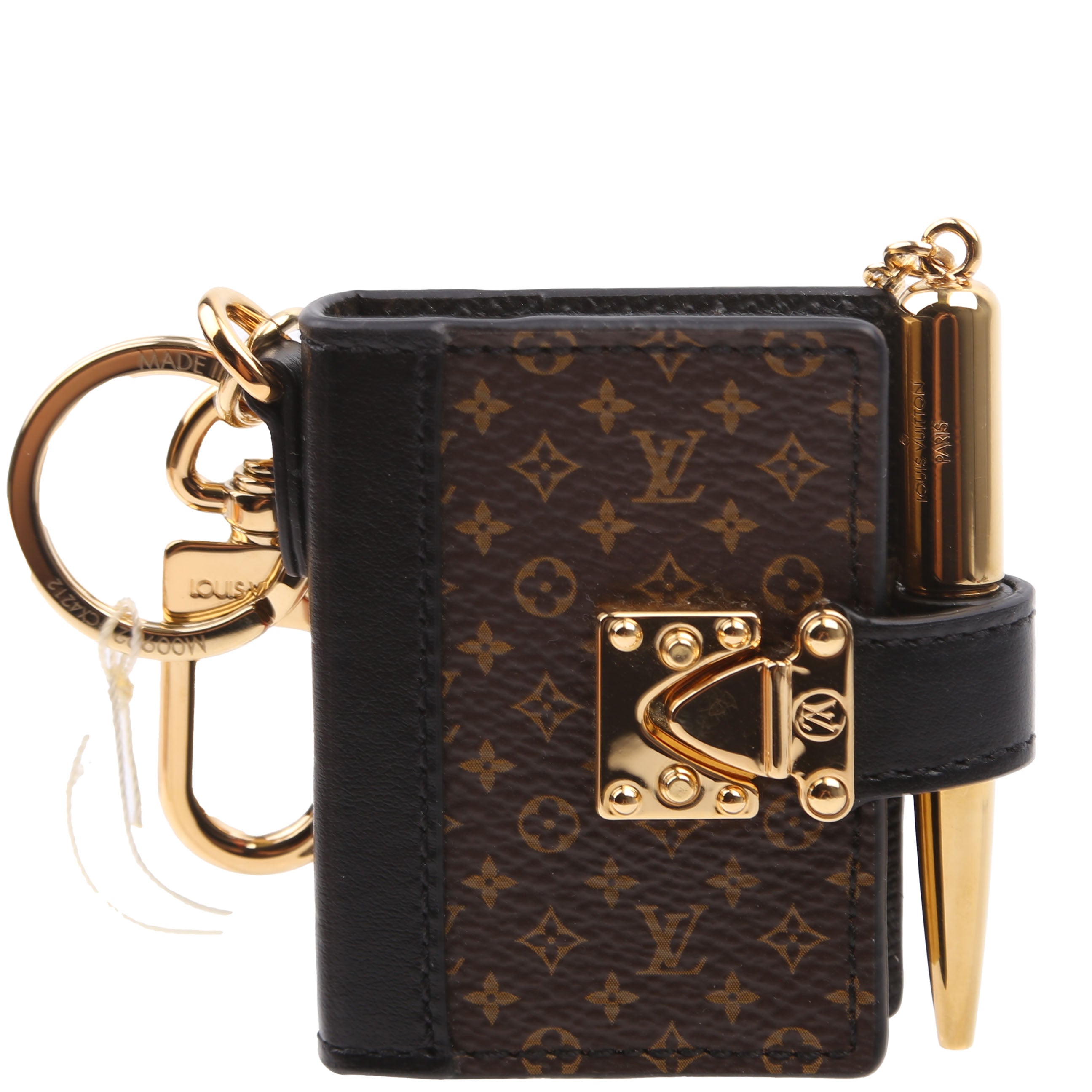 Bijoux Sac Book Bag Charm Monogram