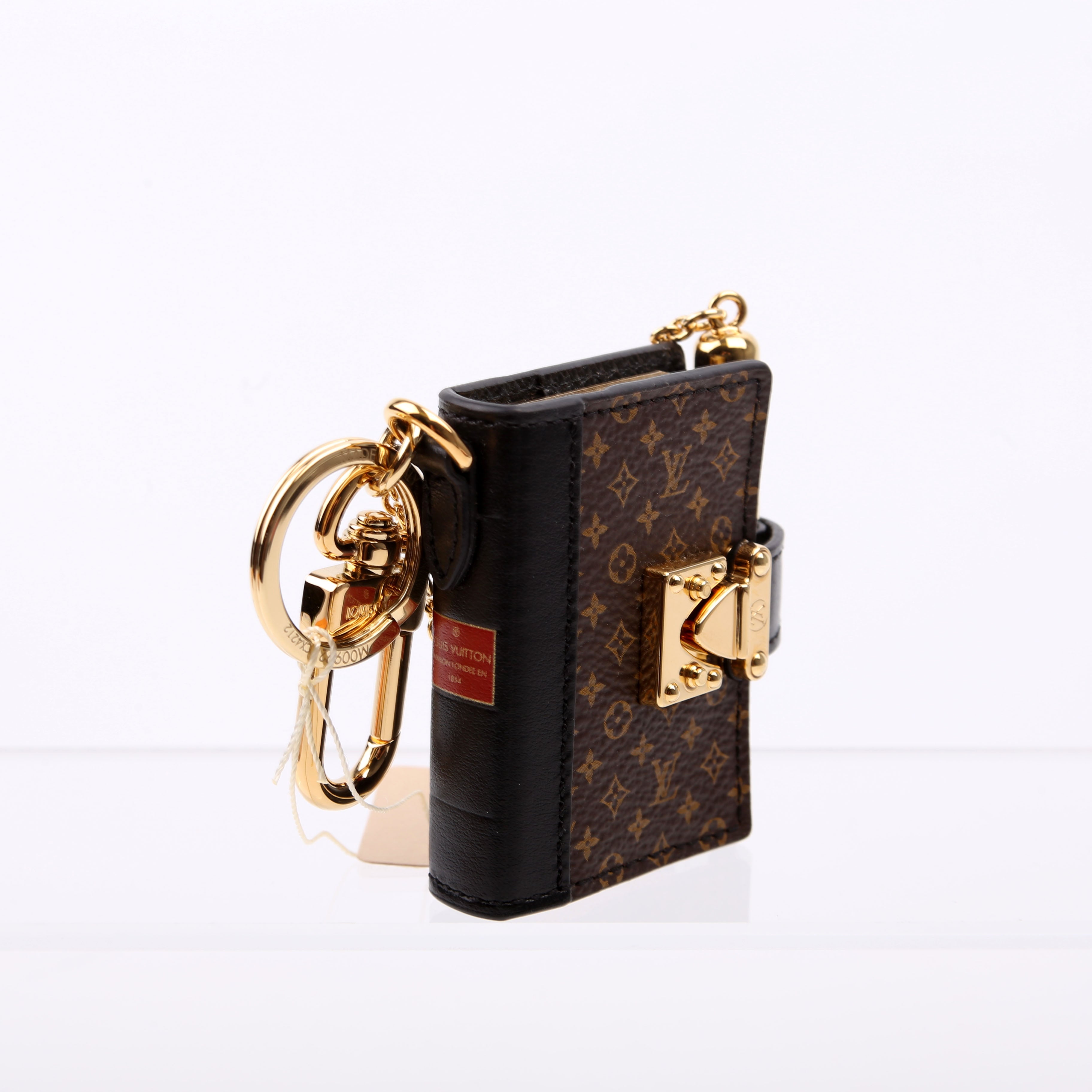 Bijoux Sac Book Bag Charm Monogram
